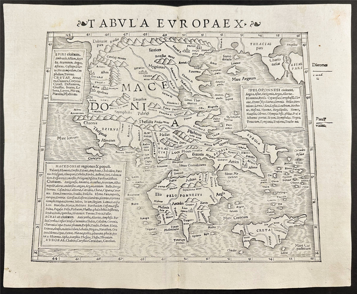 Map of Greece