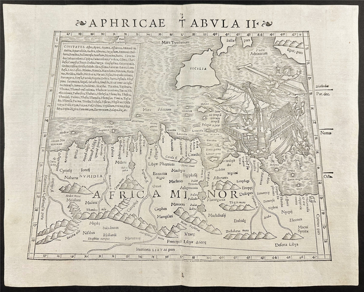 Map of Northern Africa