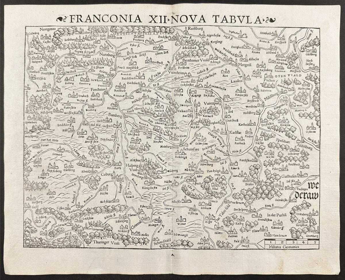 Map of Franconia