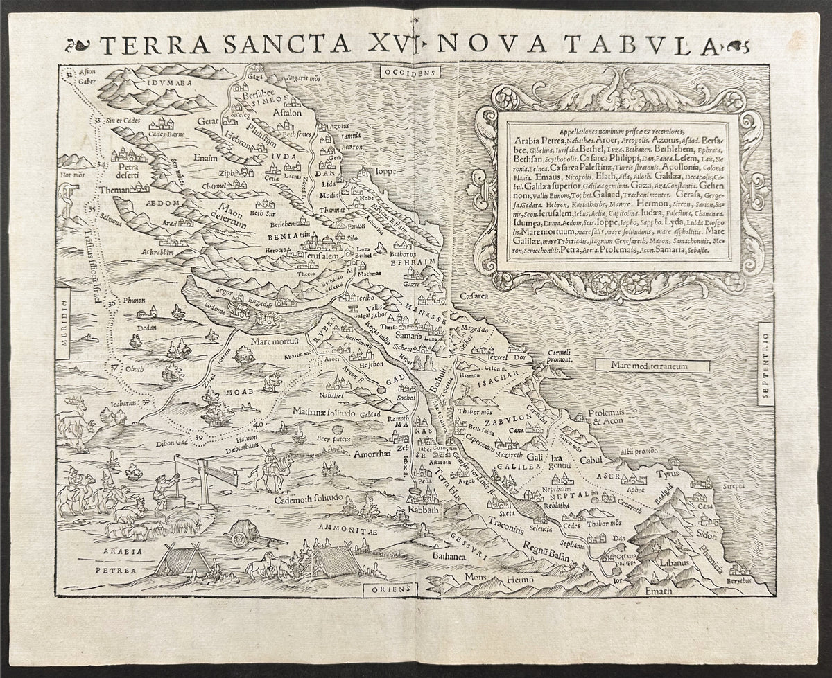 Map of the Holy Land
