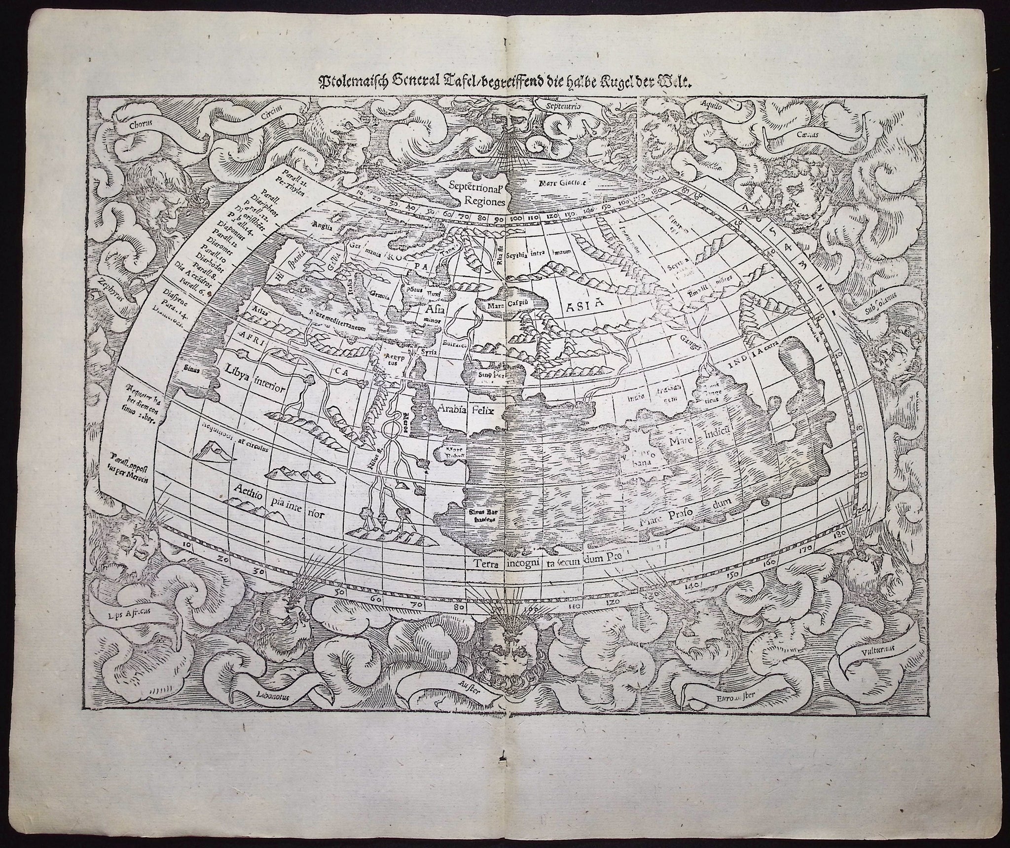 Map of the Ancient World (Europe, Africa Asia)
