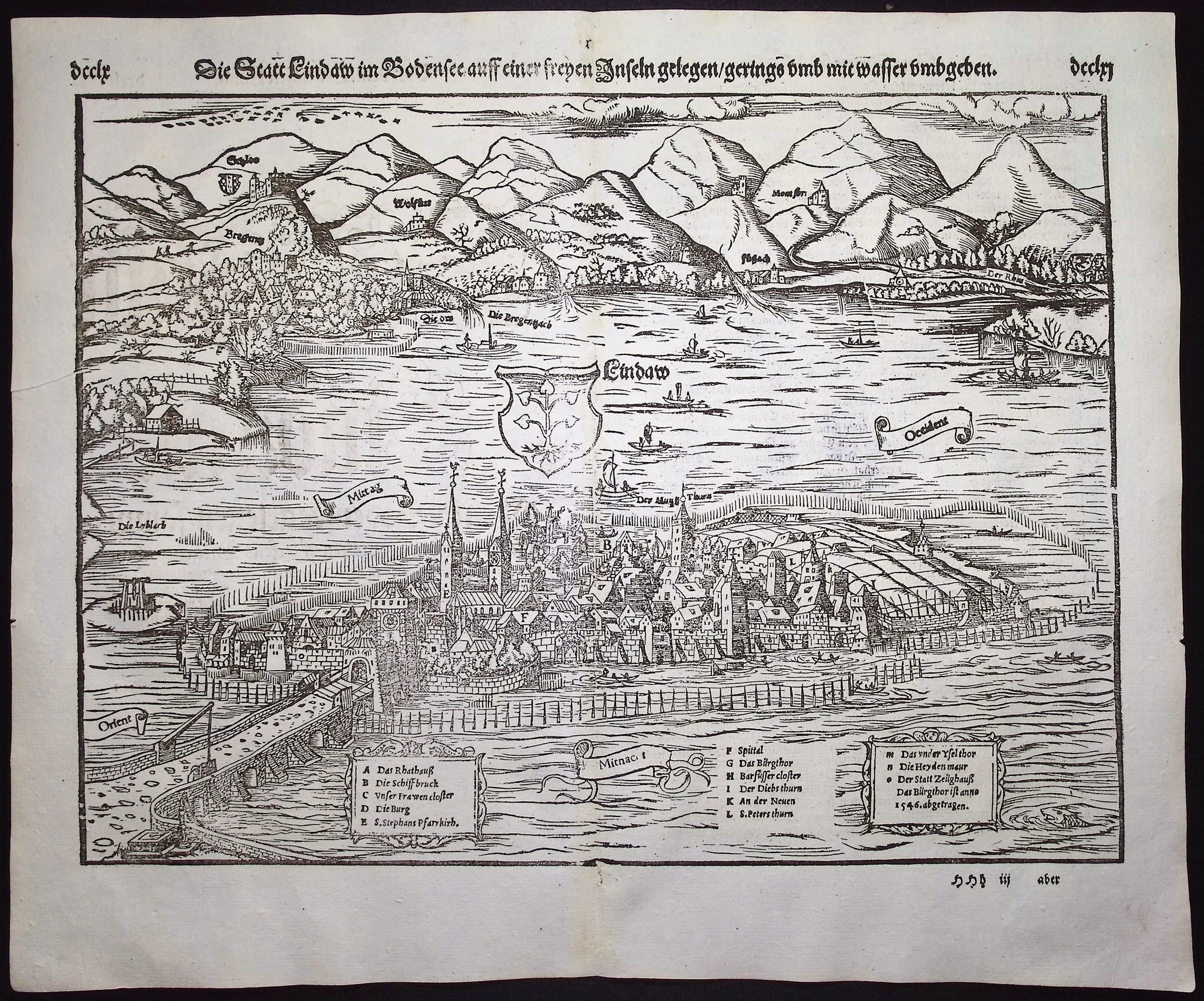 View of Lindau, Germany