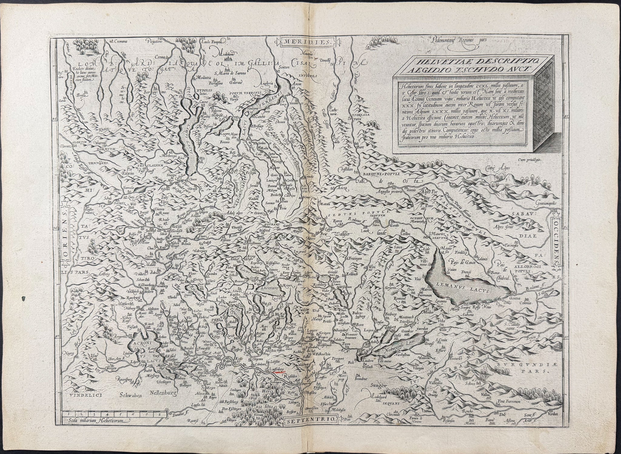 Map of Switzerland
