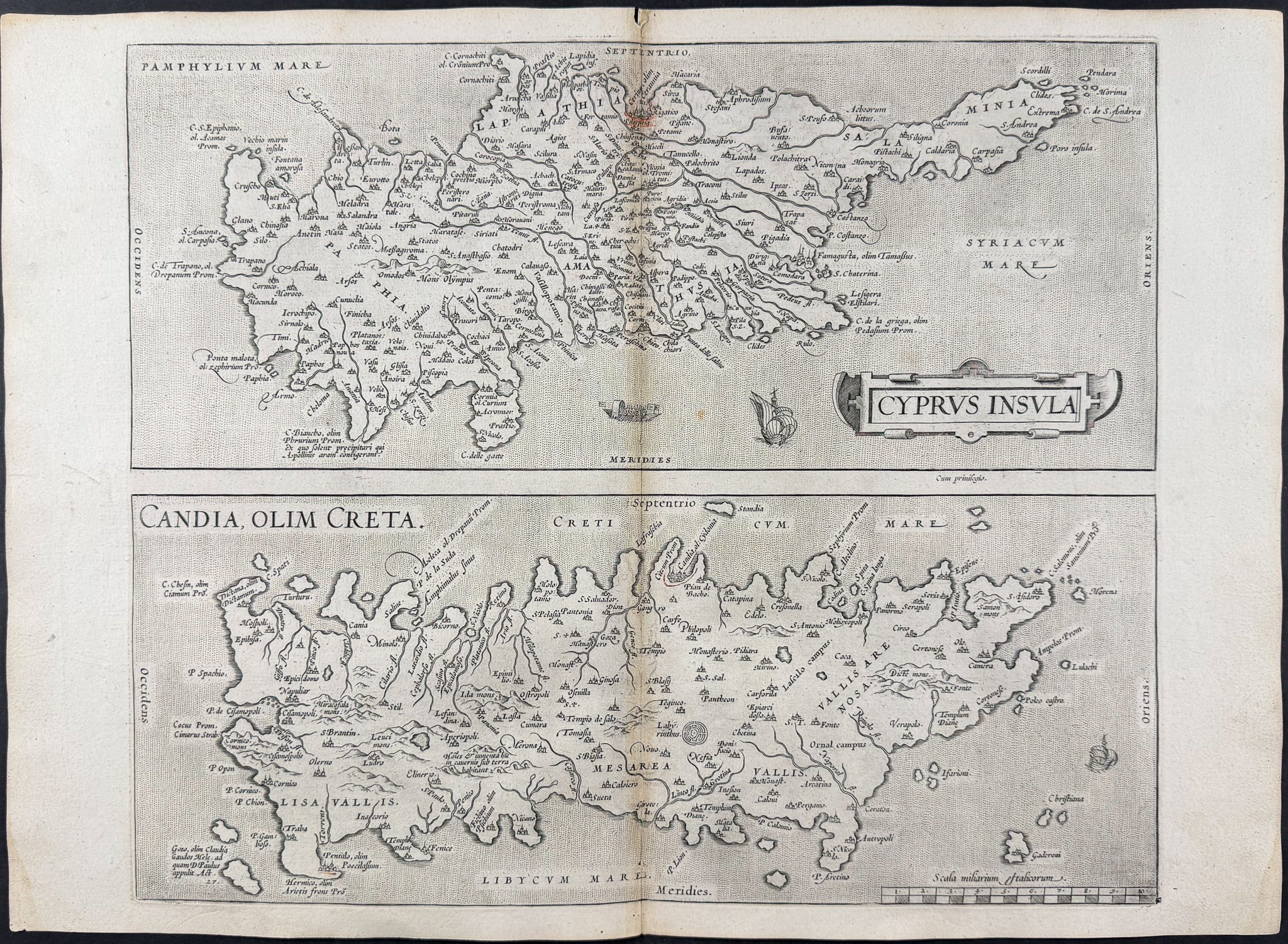 Maps of Candia & Crete