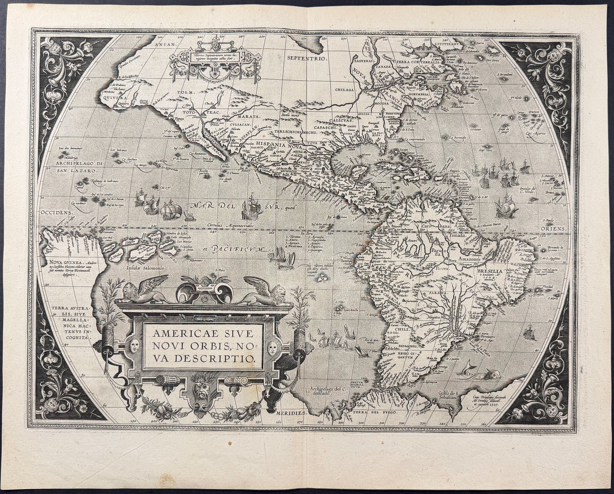 Map of the New World
