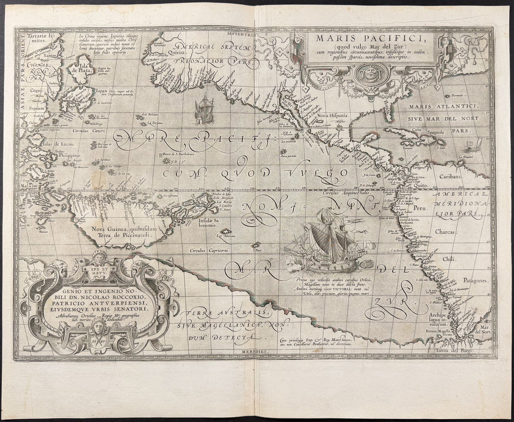 Map of the Pacific