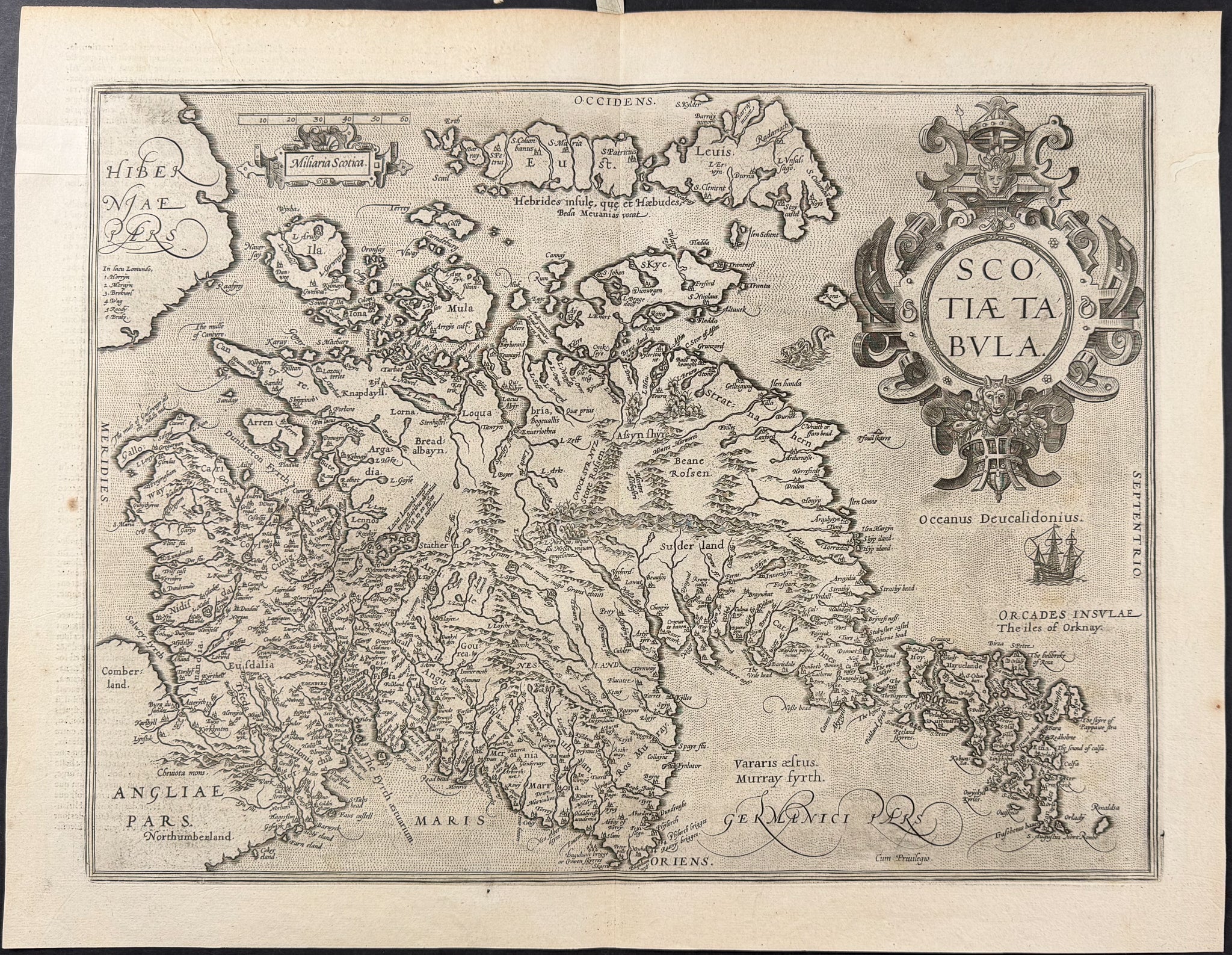 Map of Scotland