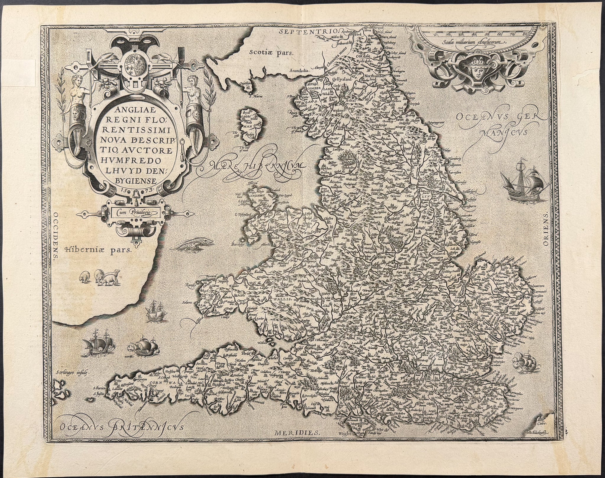 Map of England