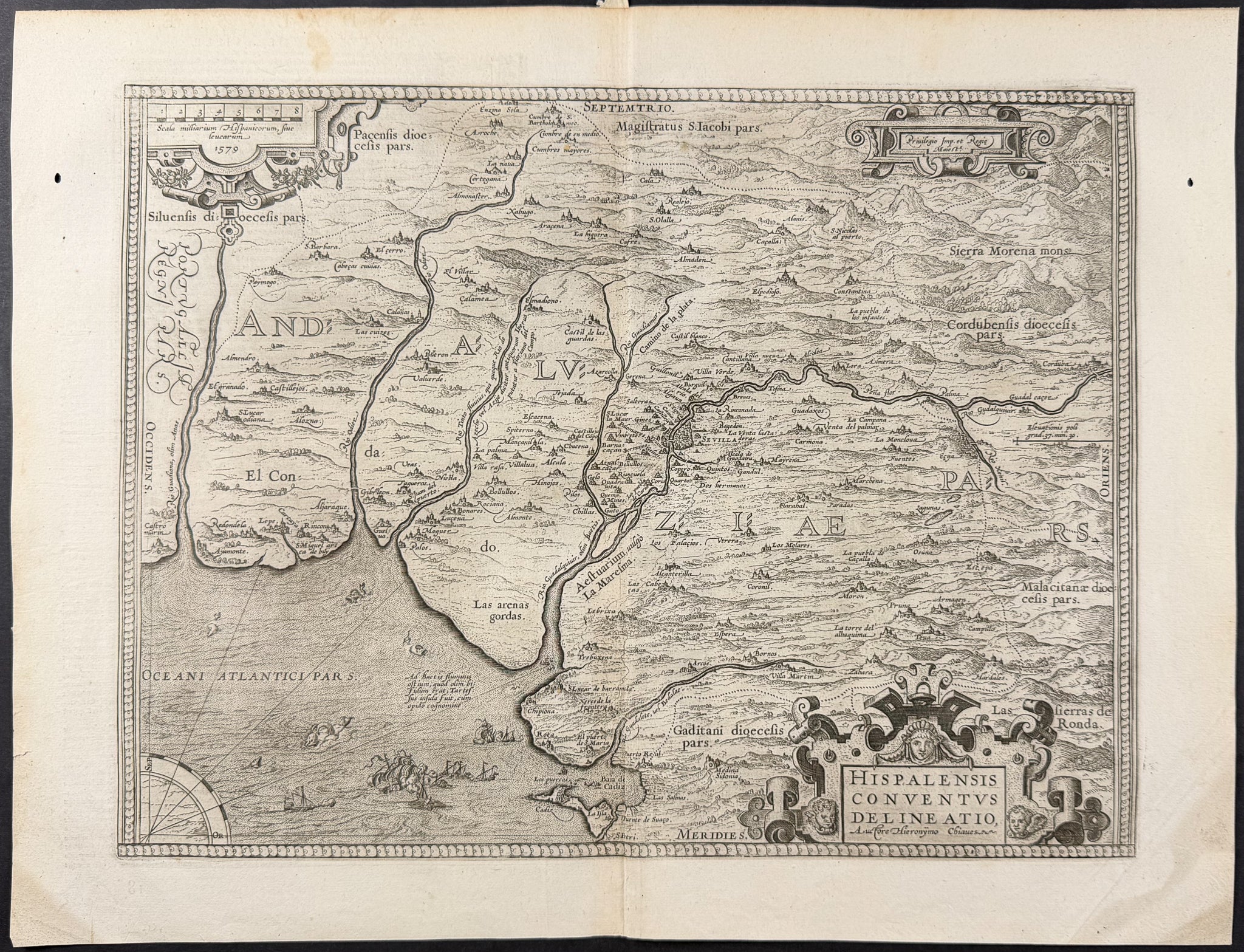 Map of Andalusia