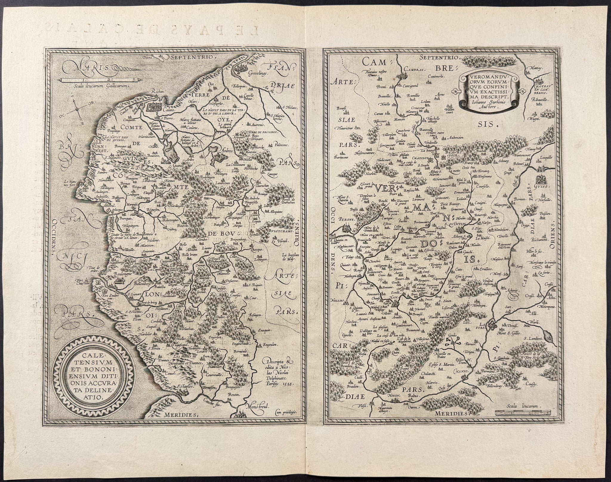 Maps of Northern France