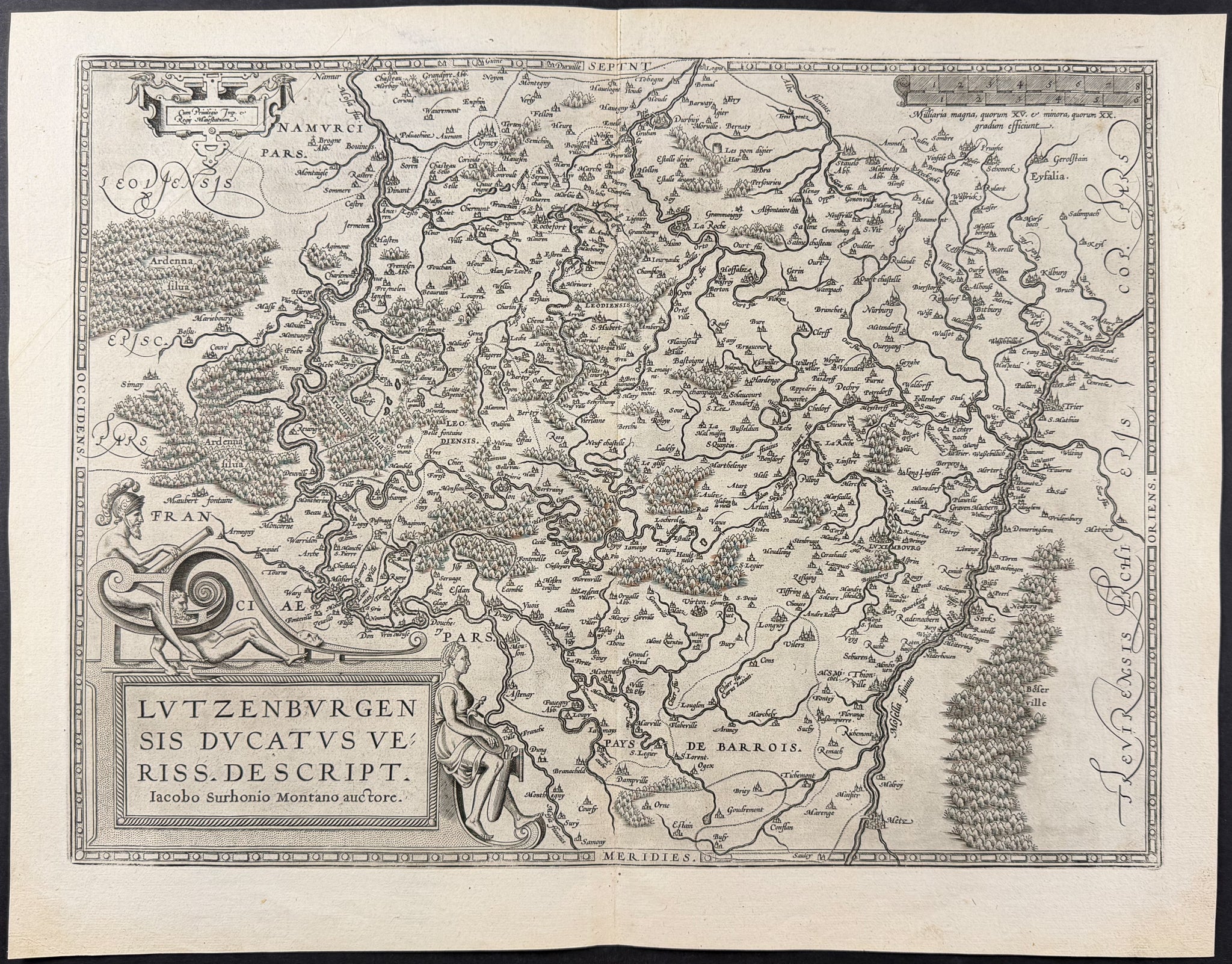 Map of Luxembourg