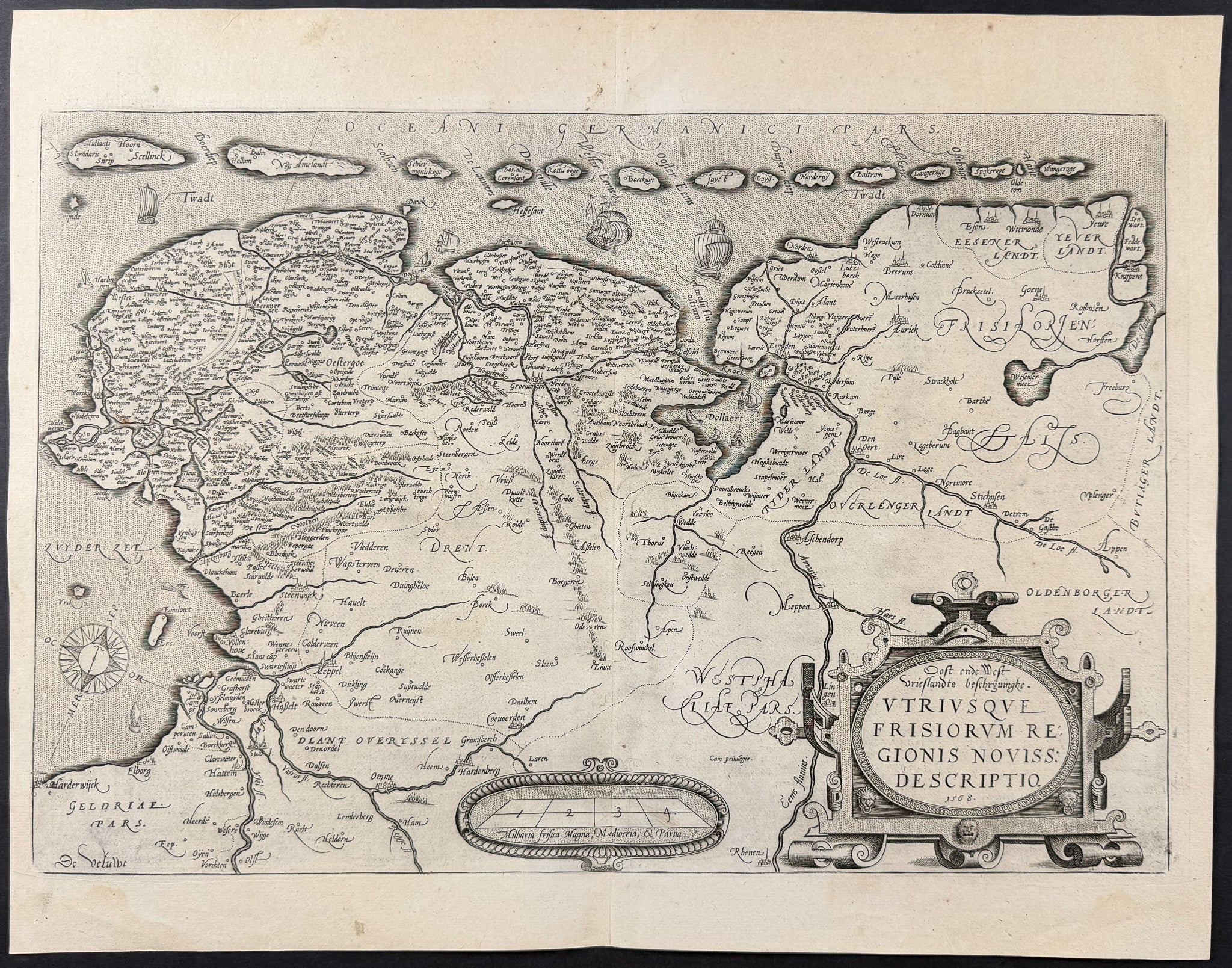 Map of Frisia