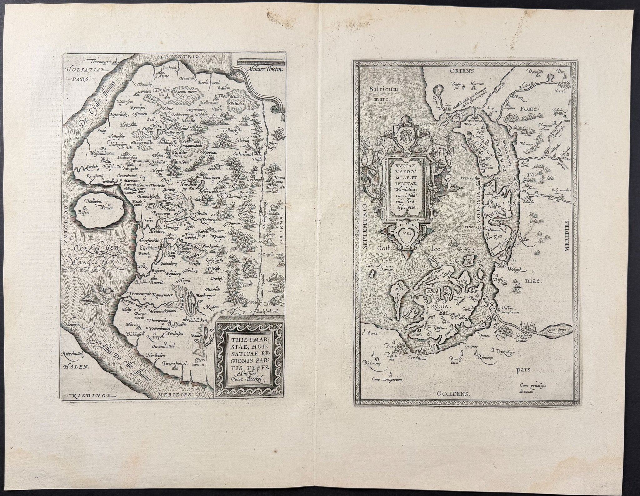 Map of Northern Germany & Pomerania