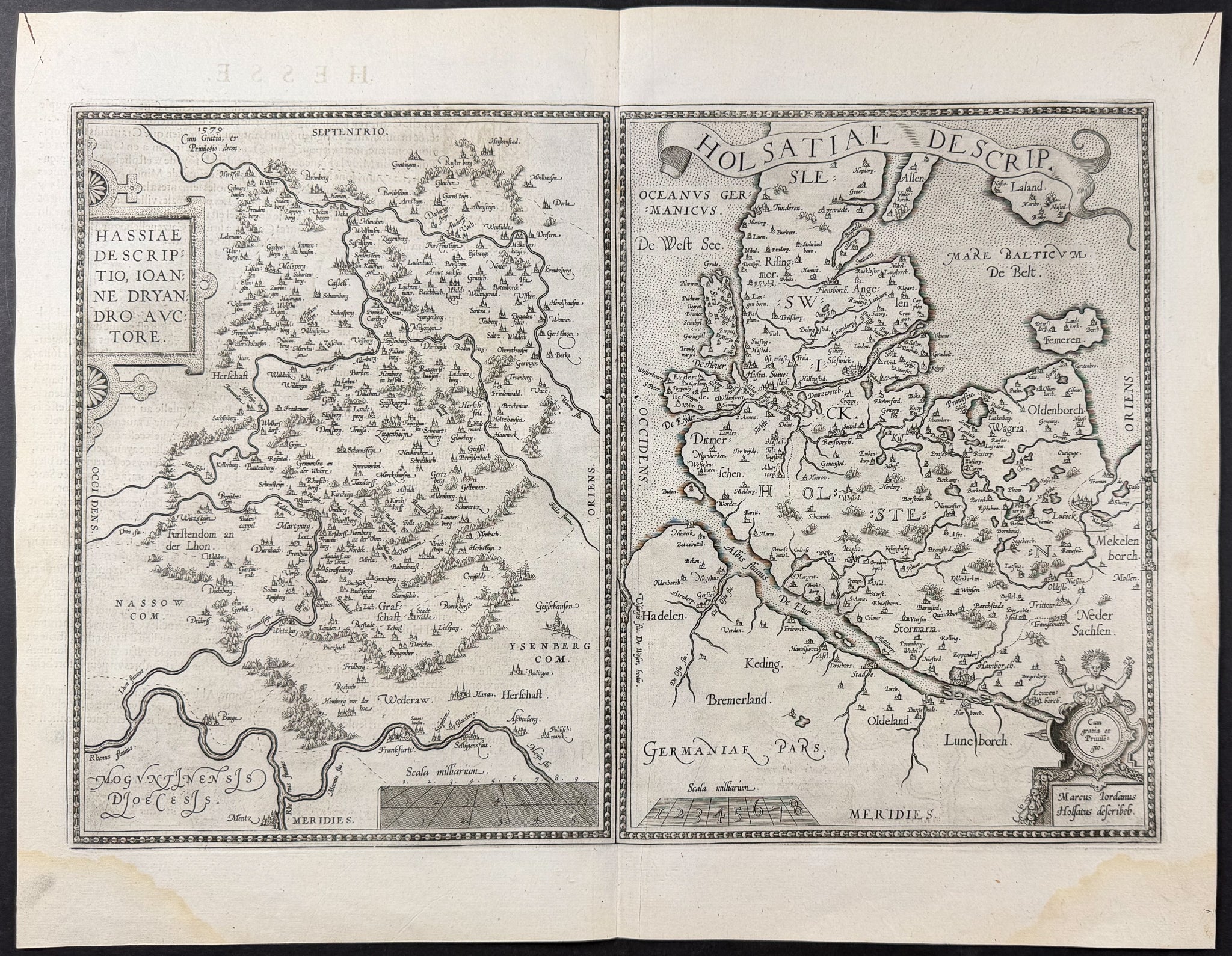 Maps of Nothern Germany