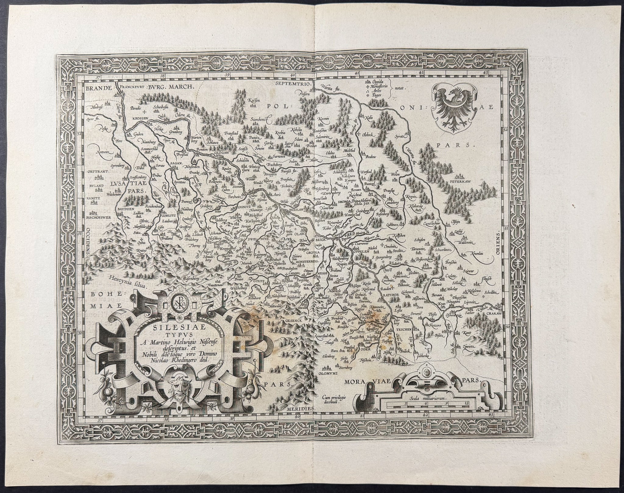 Map of Silesia