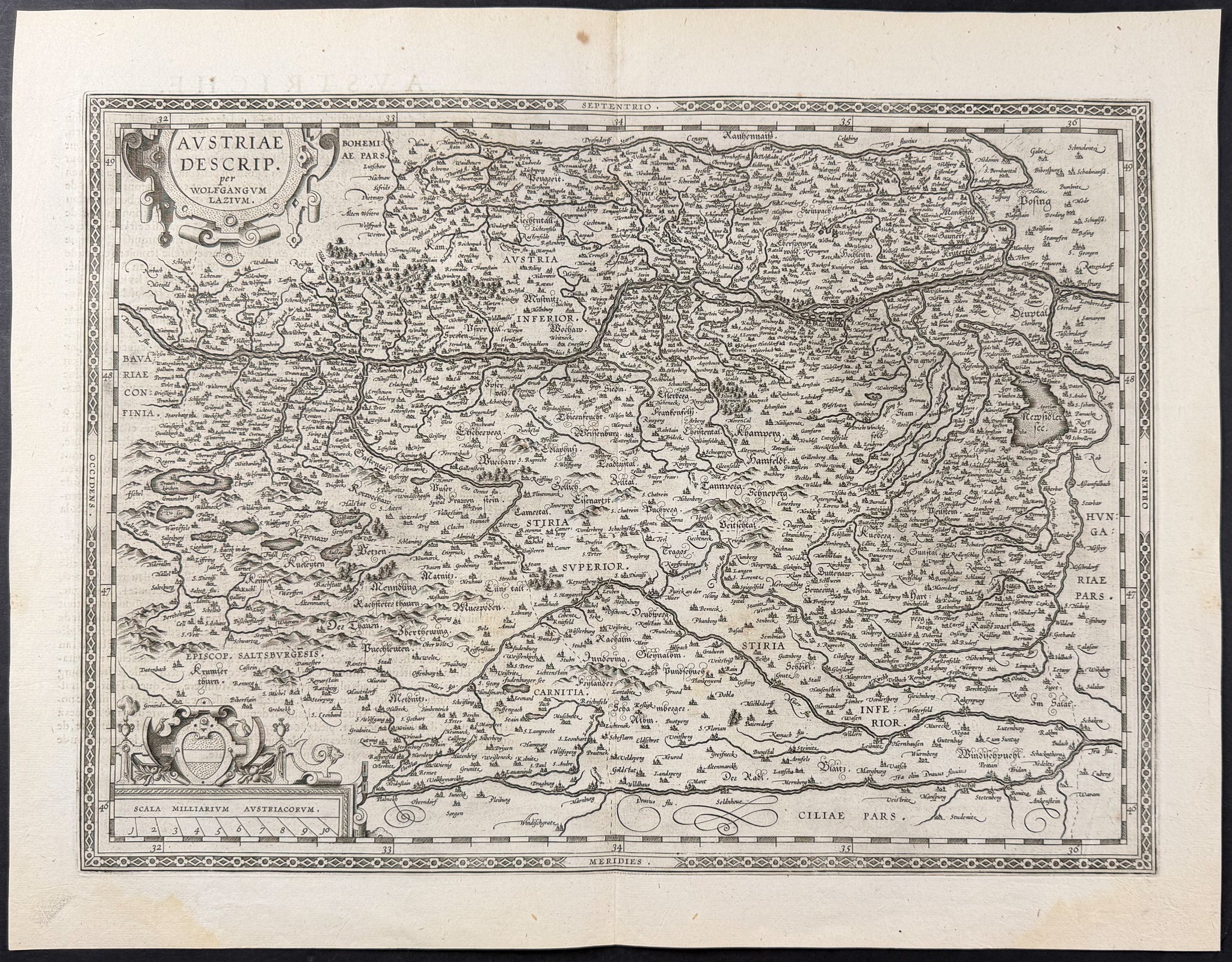 Map of Austria