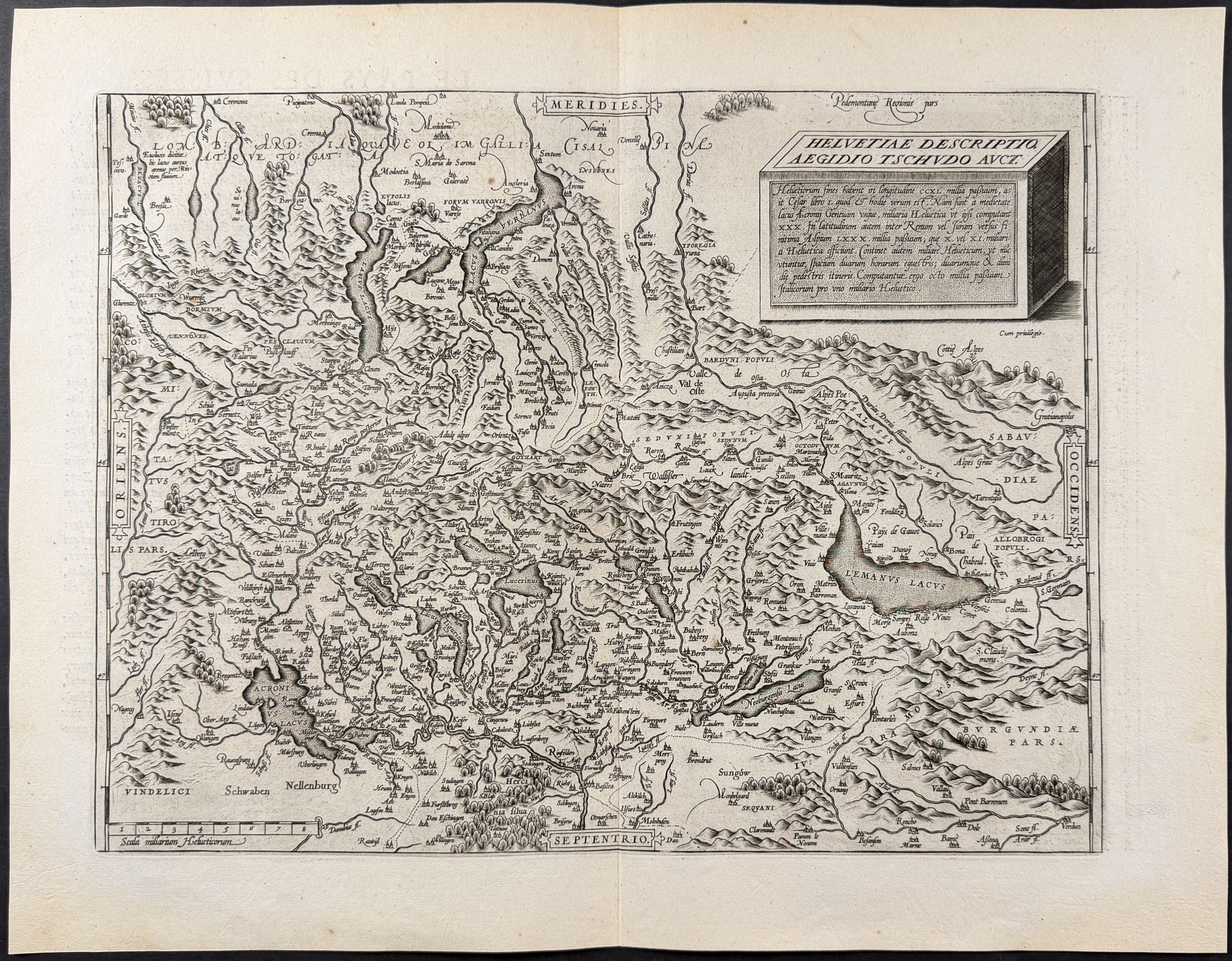Map of Switzerland