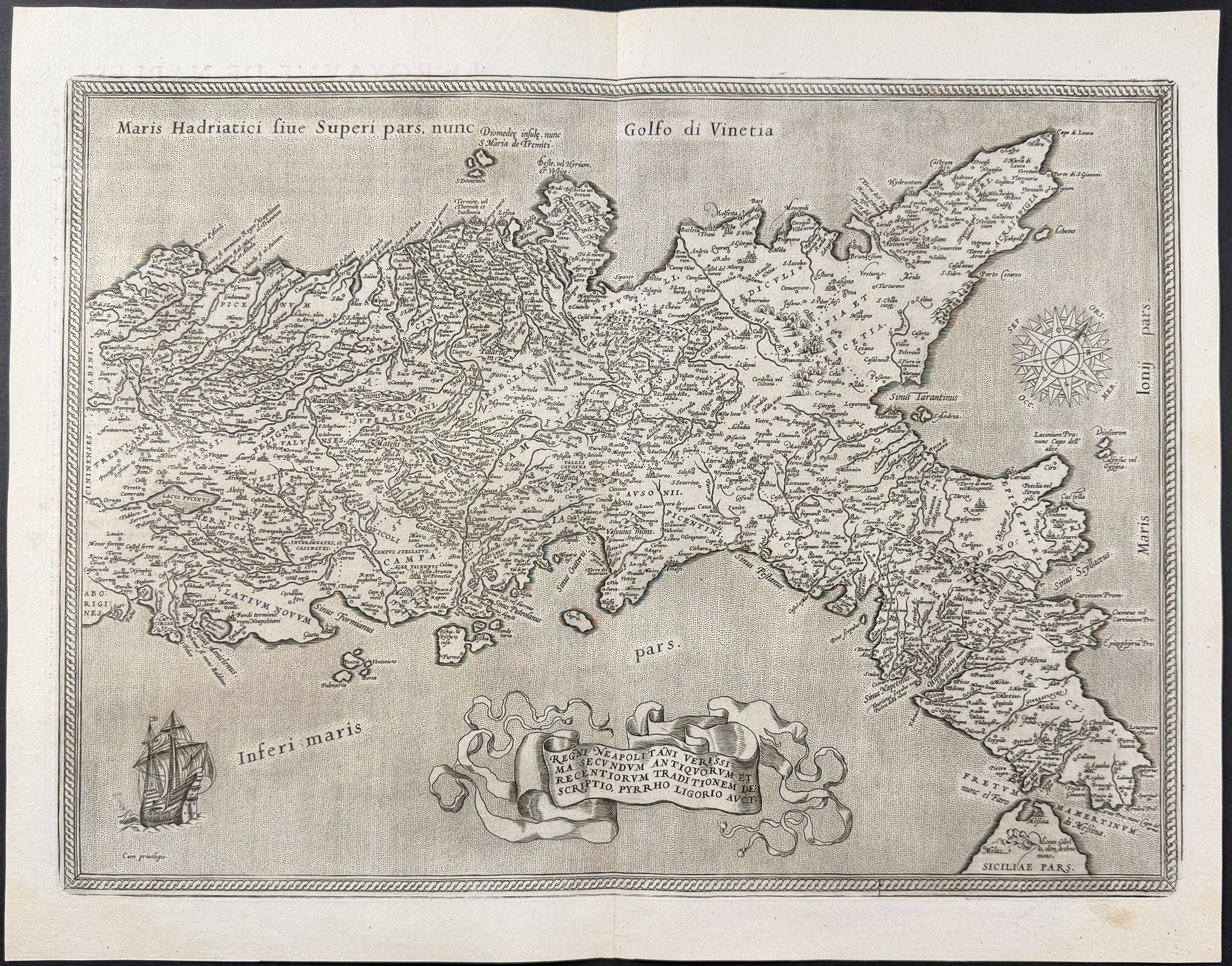 Map of the Kingdom of Naples