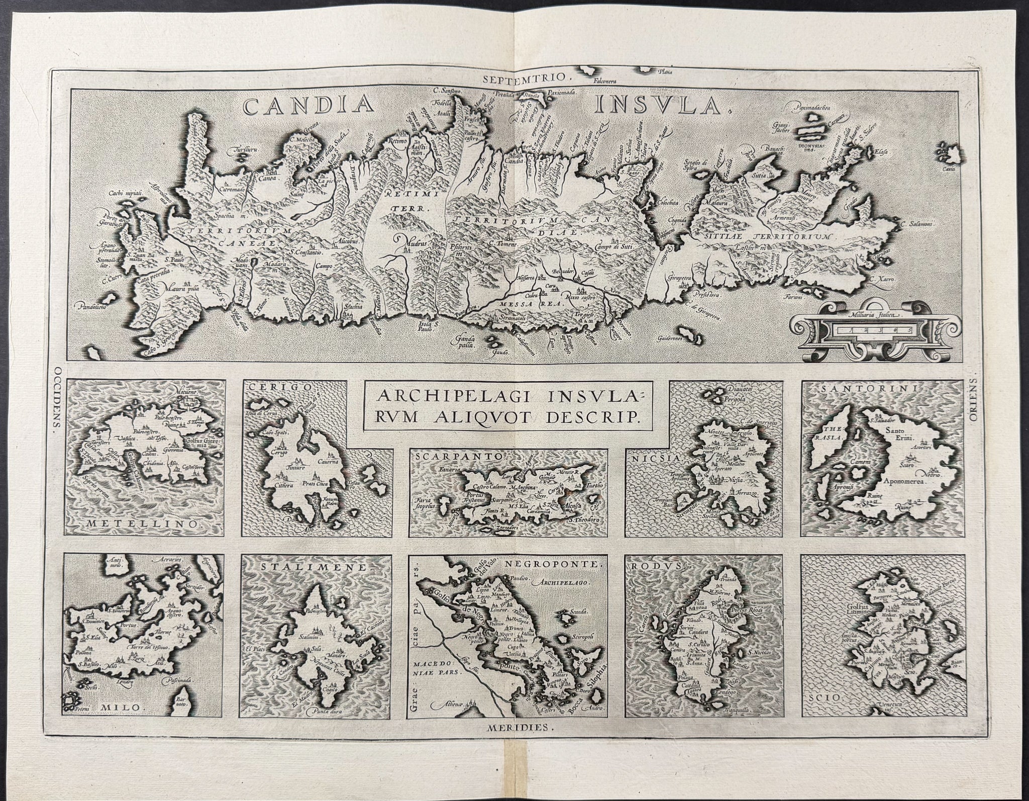 Maps of Crete & several Greek Islands