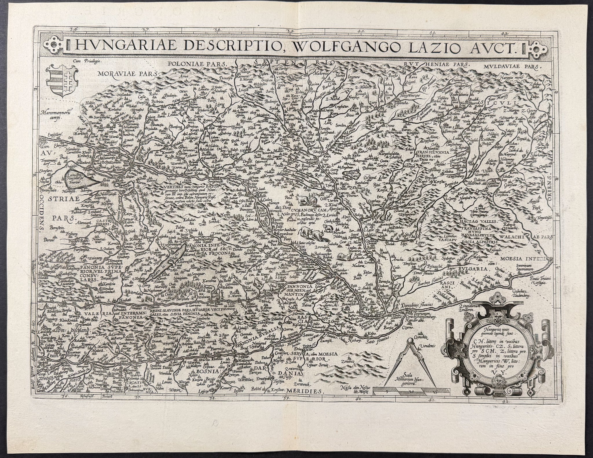 Map of Hungary