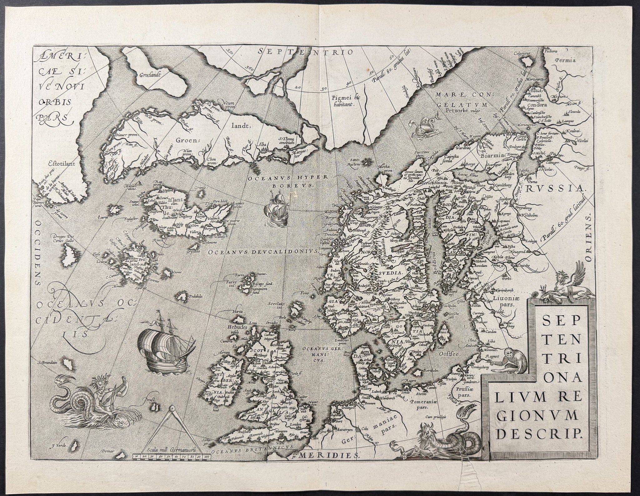 Map of Northern Europe