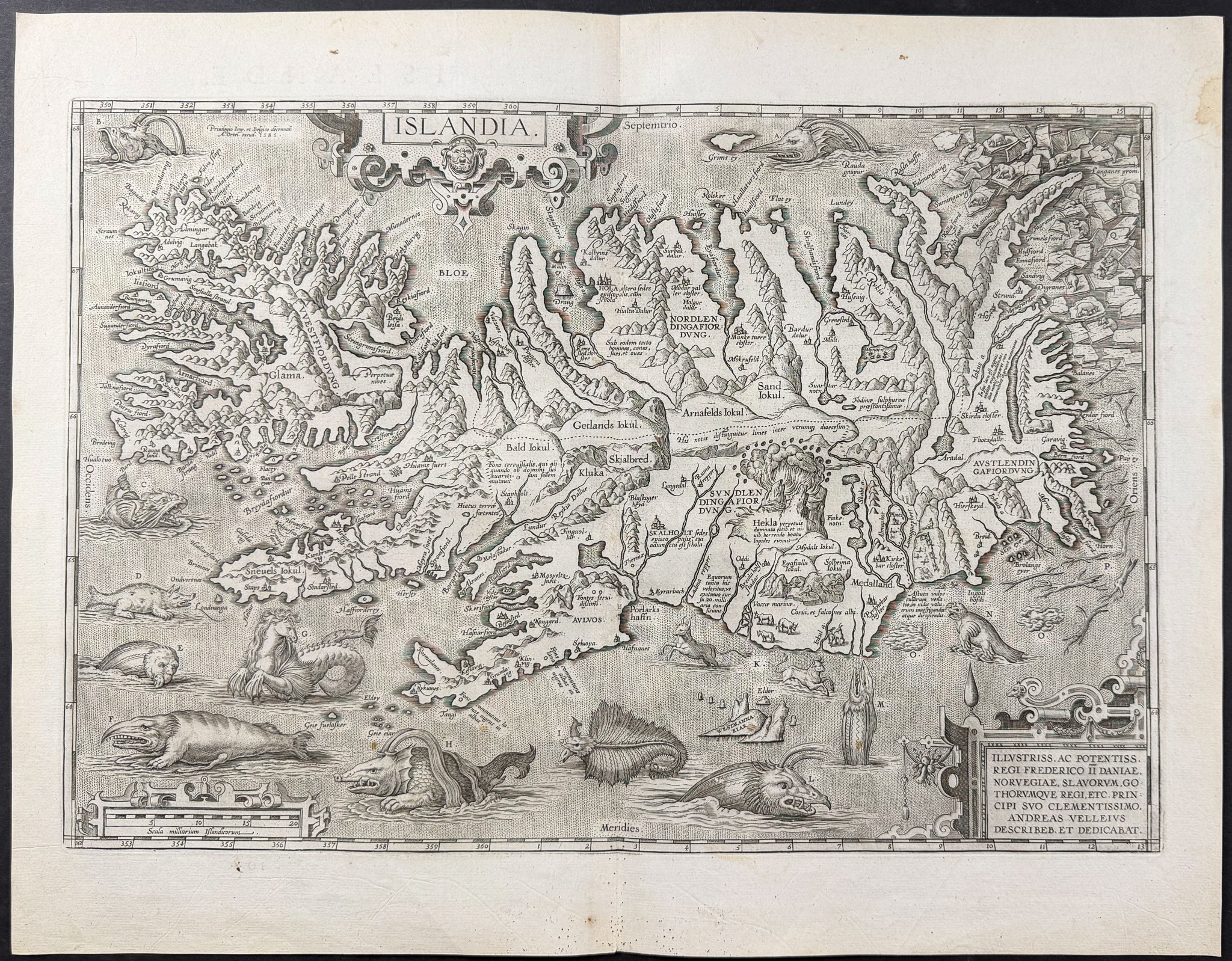 Map of Iceland