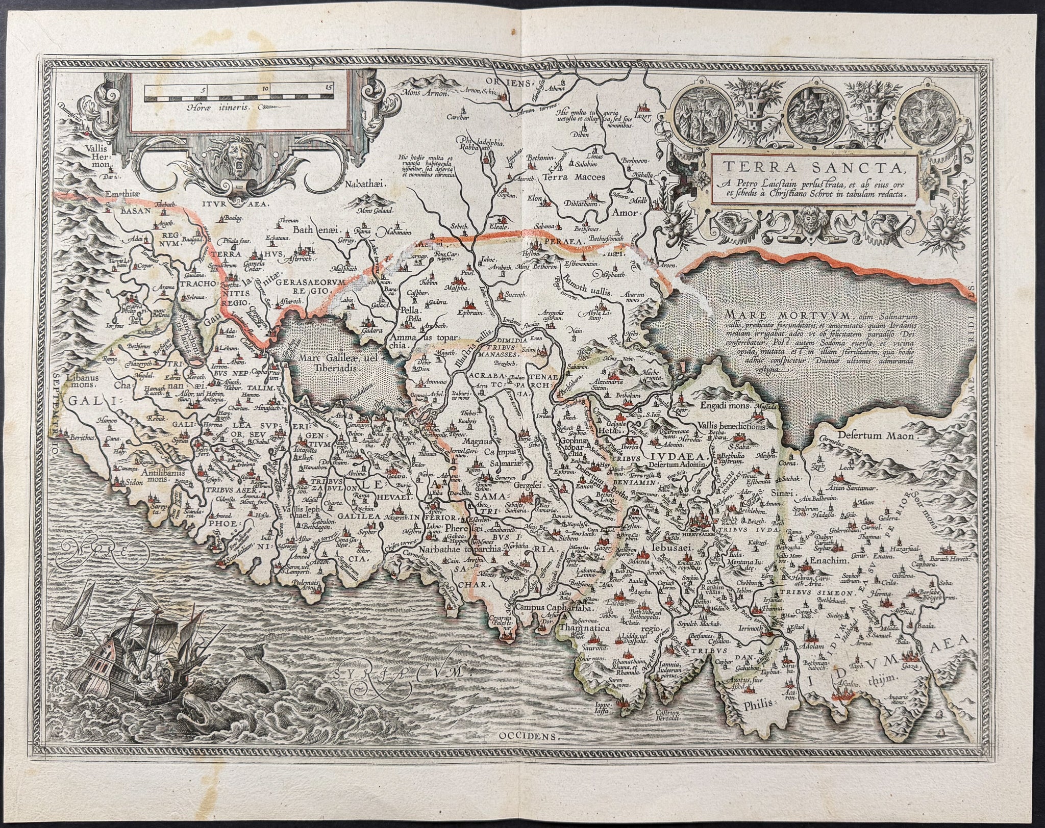 Map of the Holy Land