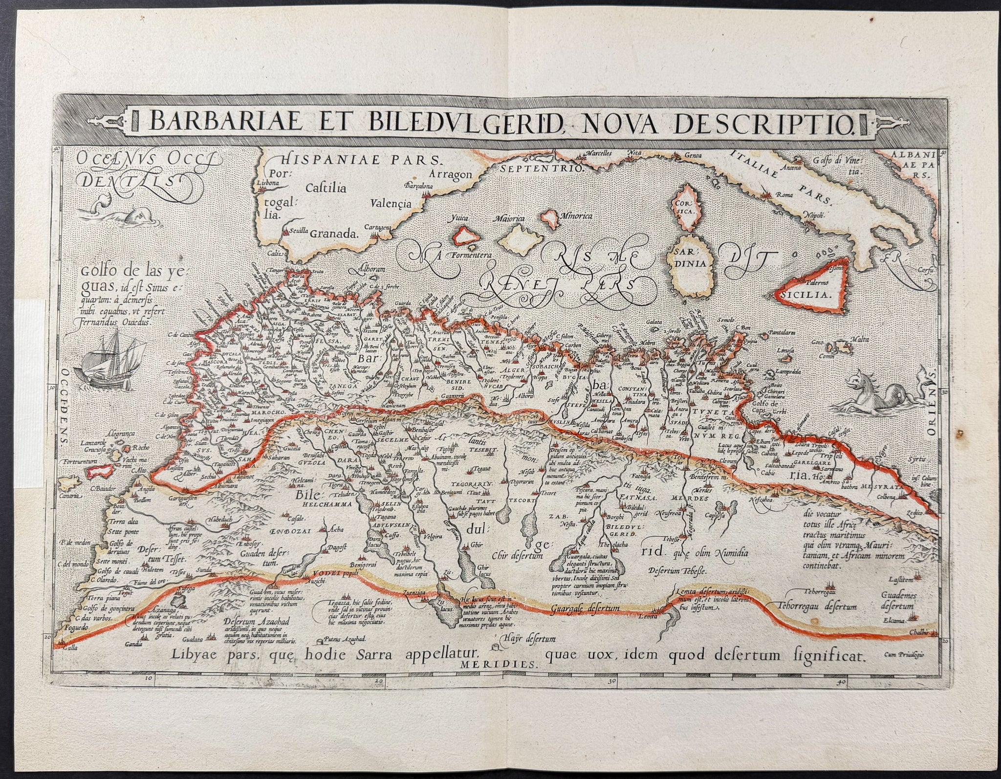 Map of Northern Africa