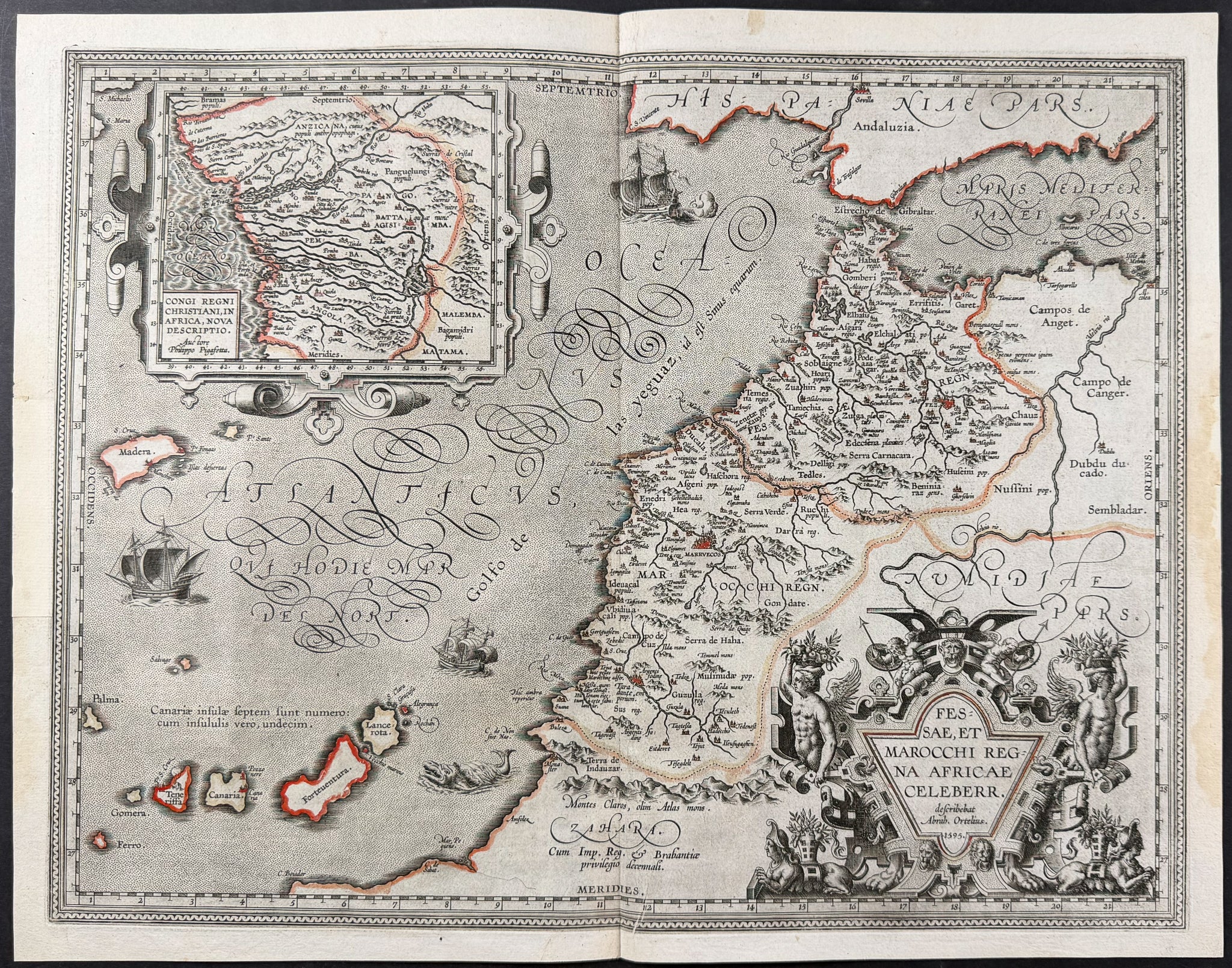 Map of the Kingdom of Fez, or Morocco