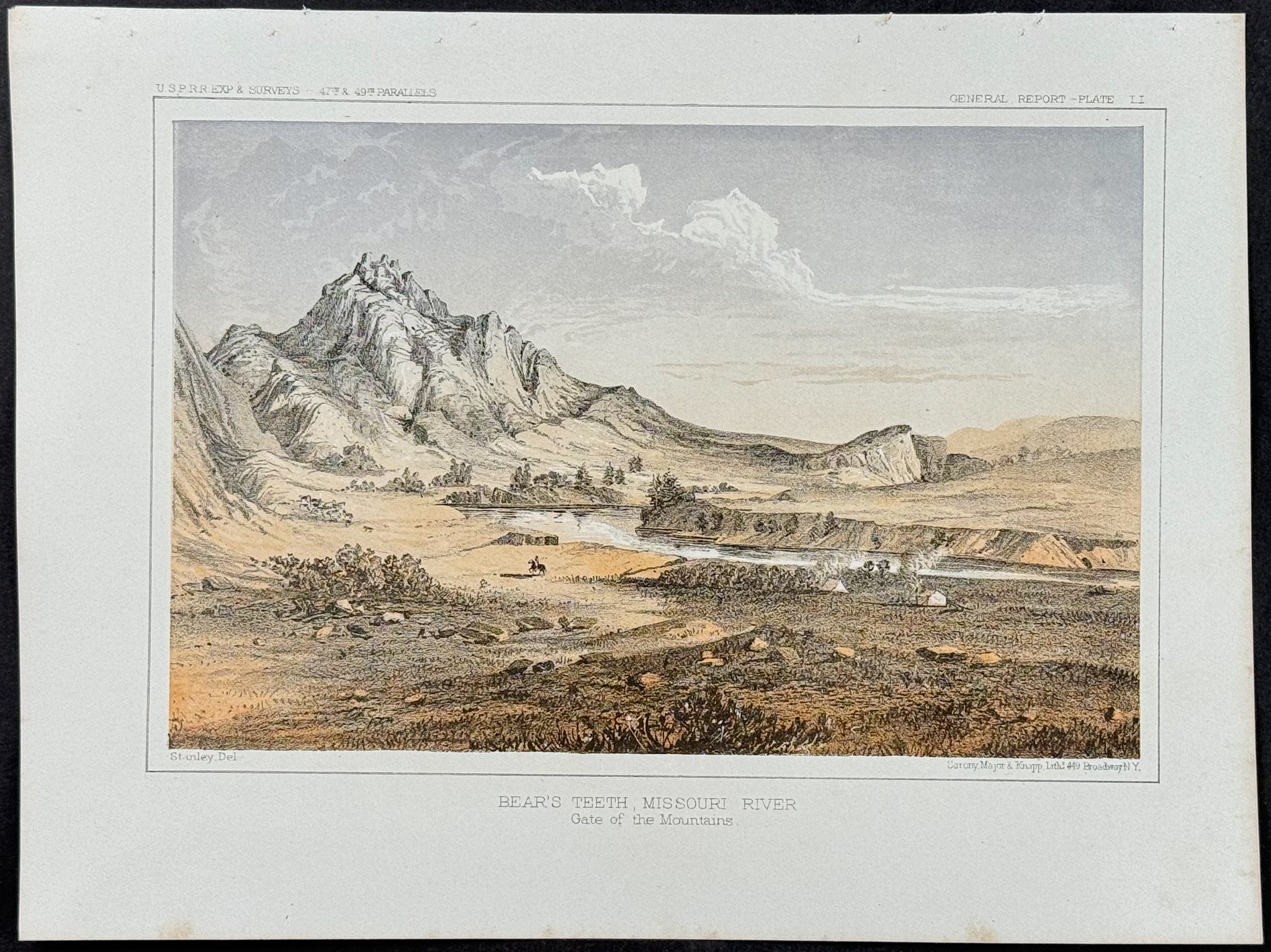 Bear's Teeth, Missouri River, Gate of the Mountains