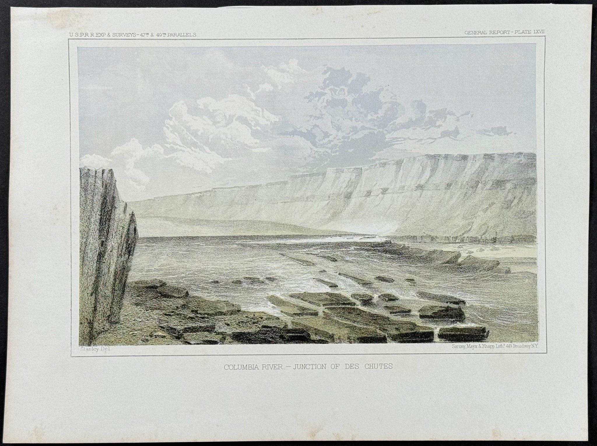 Columbia River, Junction of Des Chutes