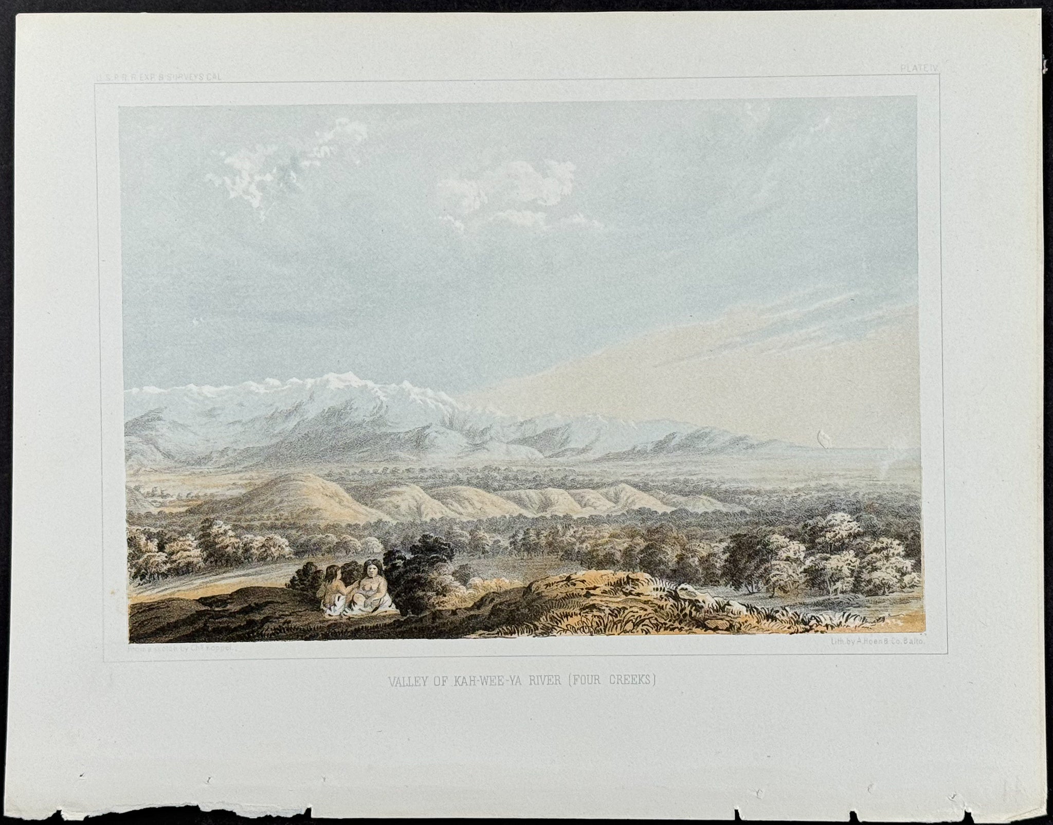 Valley of Kah-Wee-Ya River (Four Creeks)