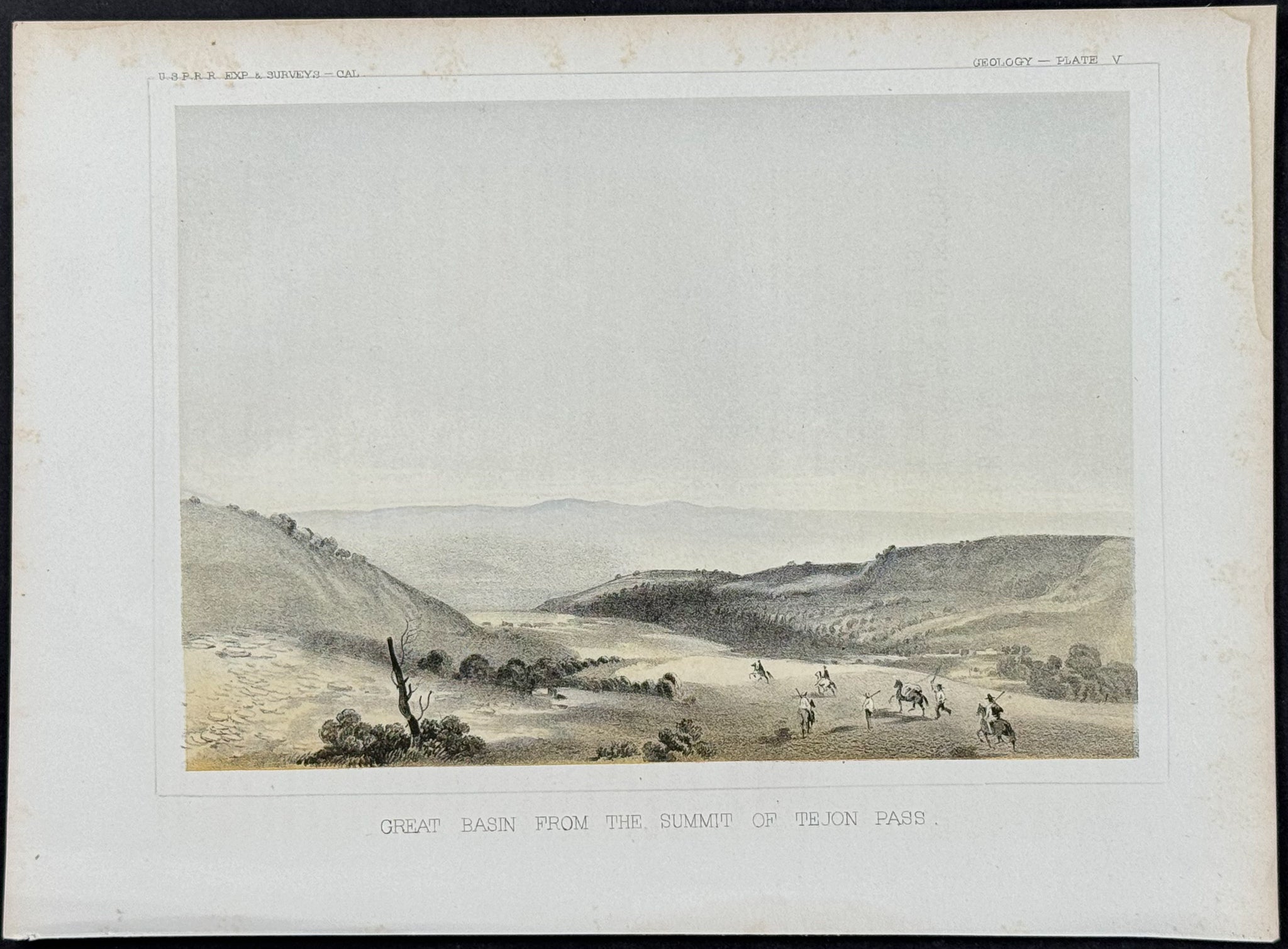Great Basin from the Summit of Tejon Pass
