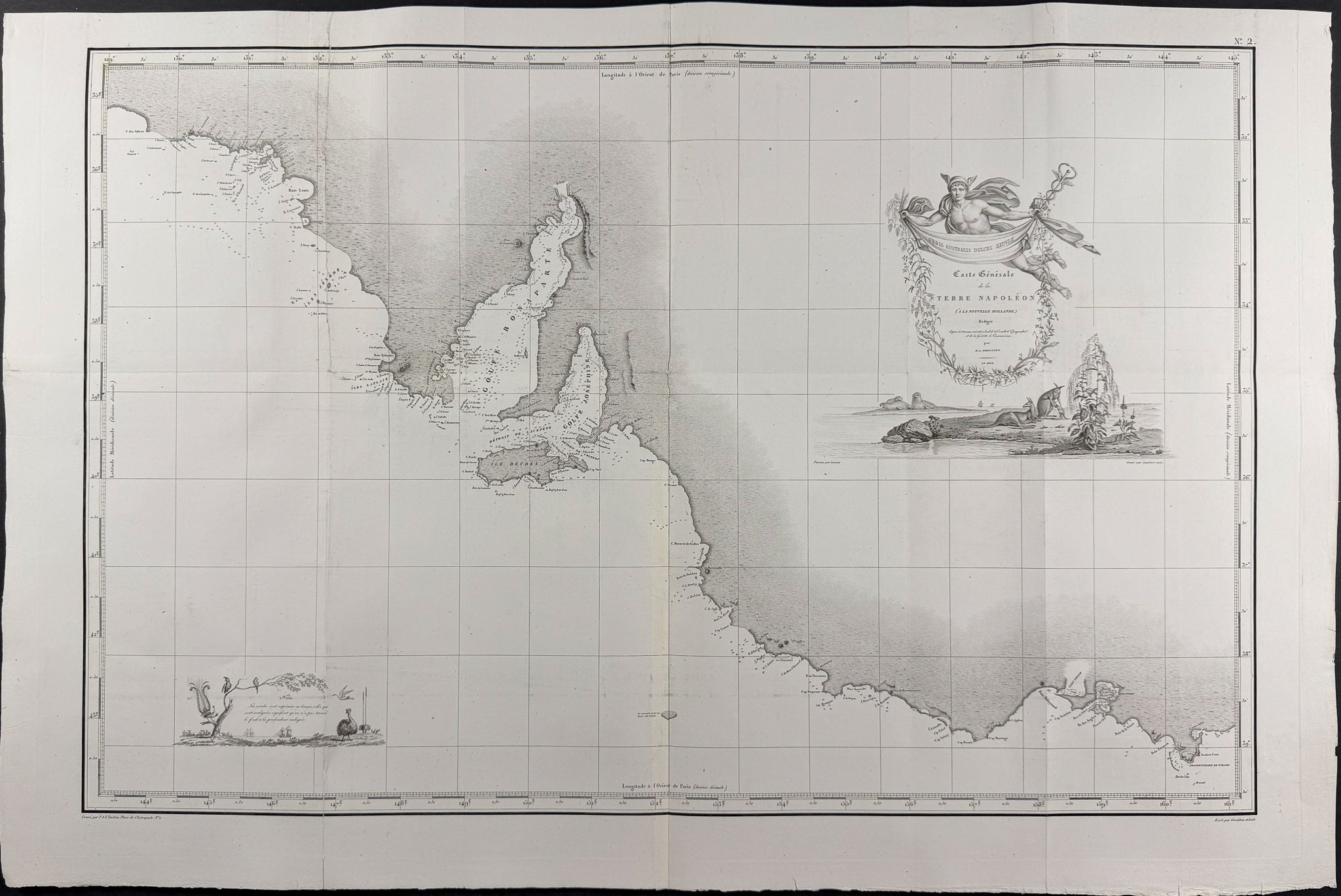 Map of Adelaide, South Australia [First Detailed Mapping of the Region]
