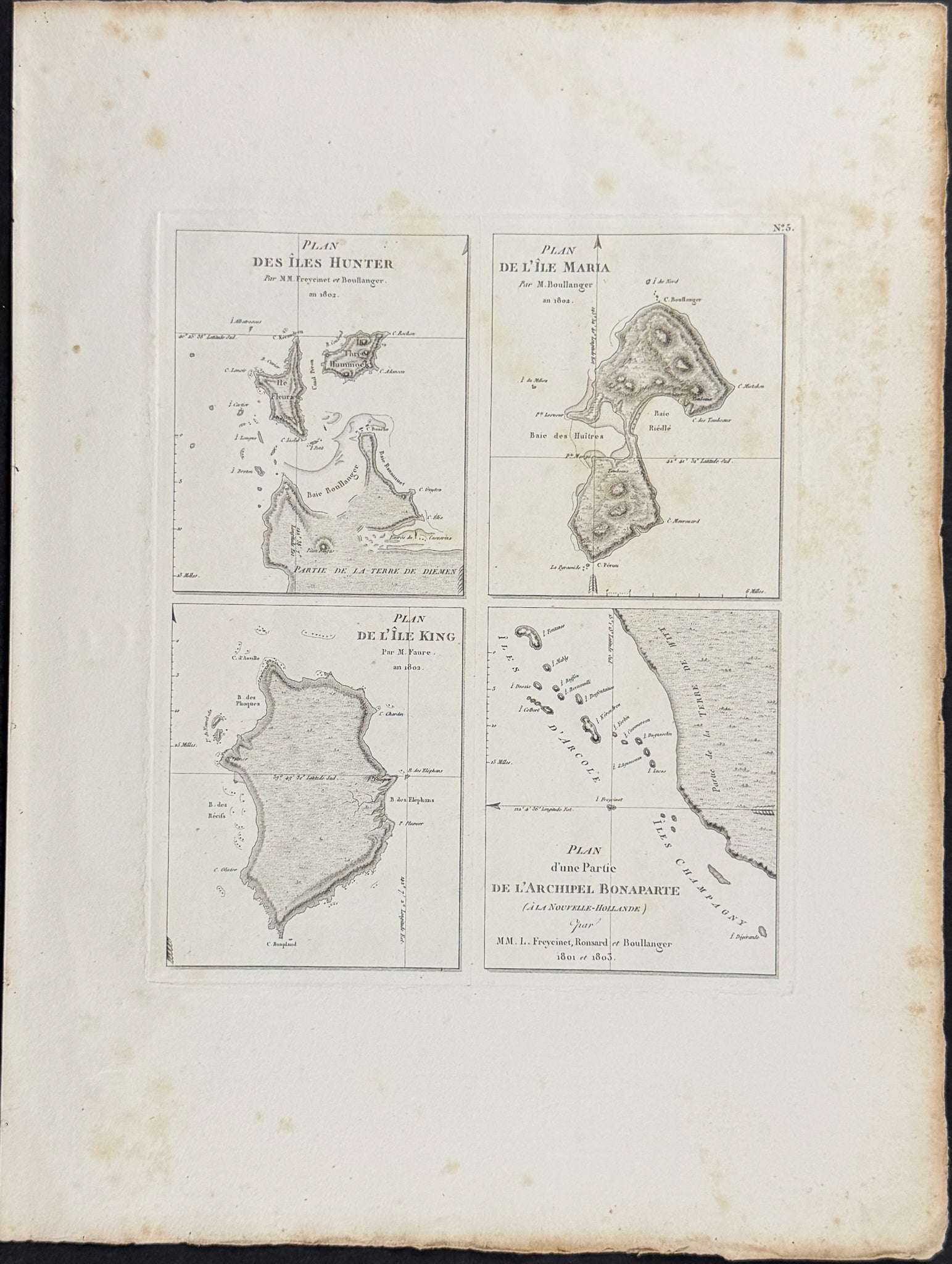 Maps of Islands off Australia [New Holland]