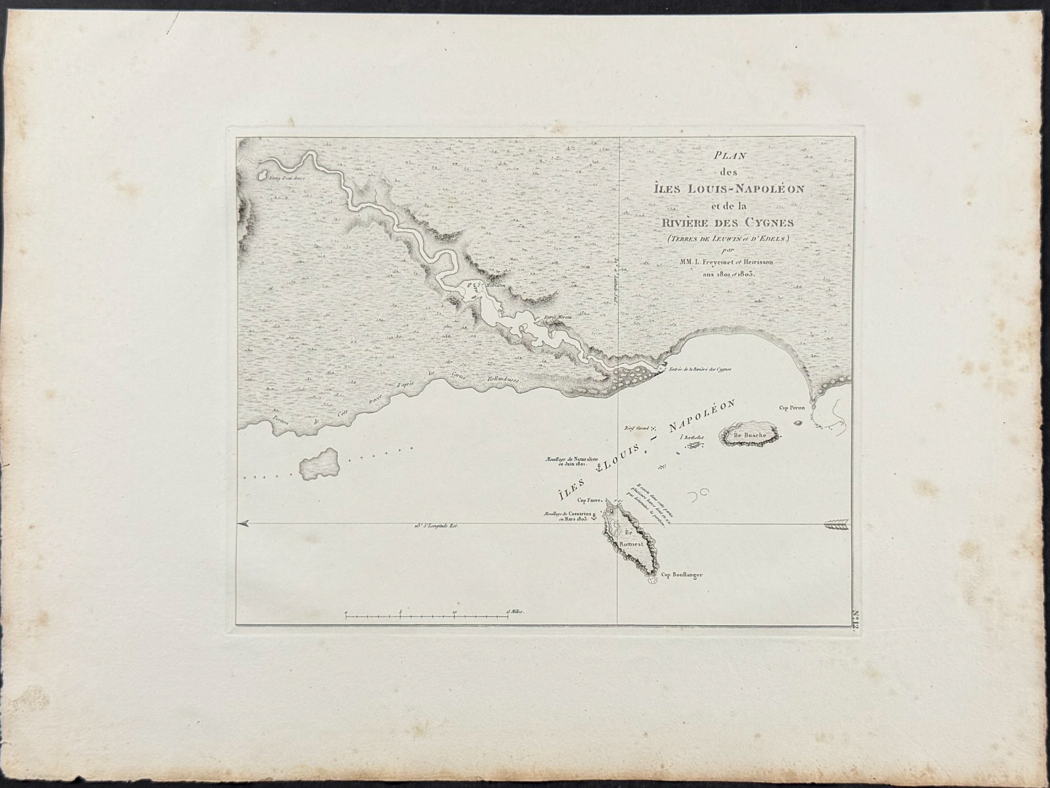 Map of Australia (Iles Louis-Napoleon) [Australia, New Holland]