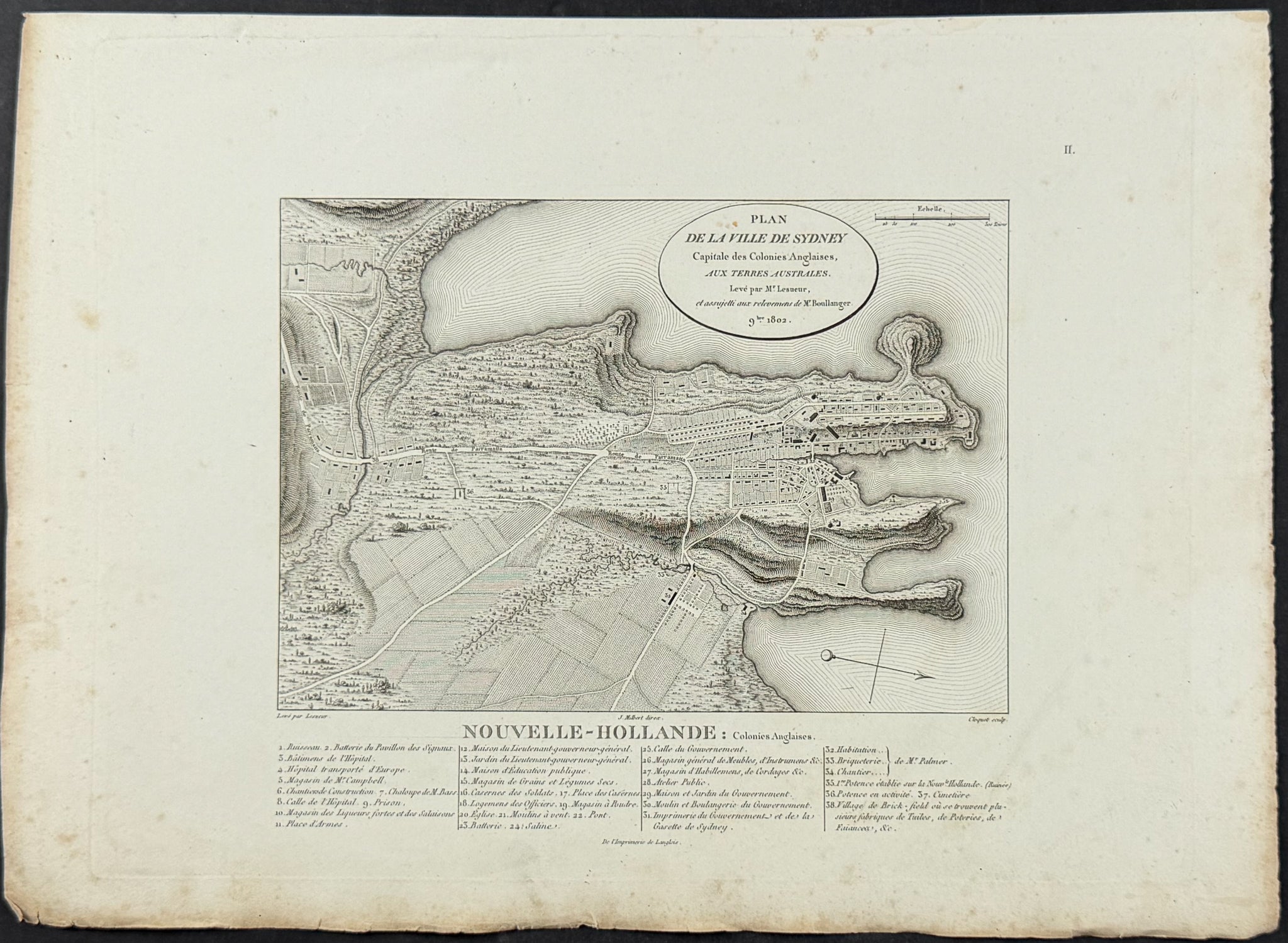 Plan of Sydney [Australia, New Holland]