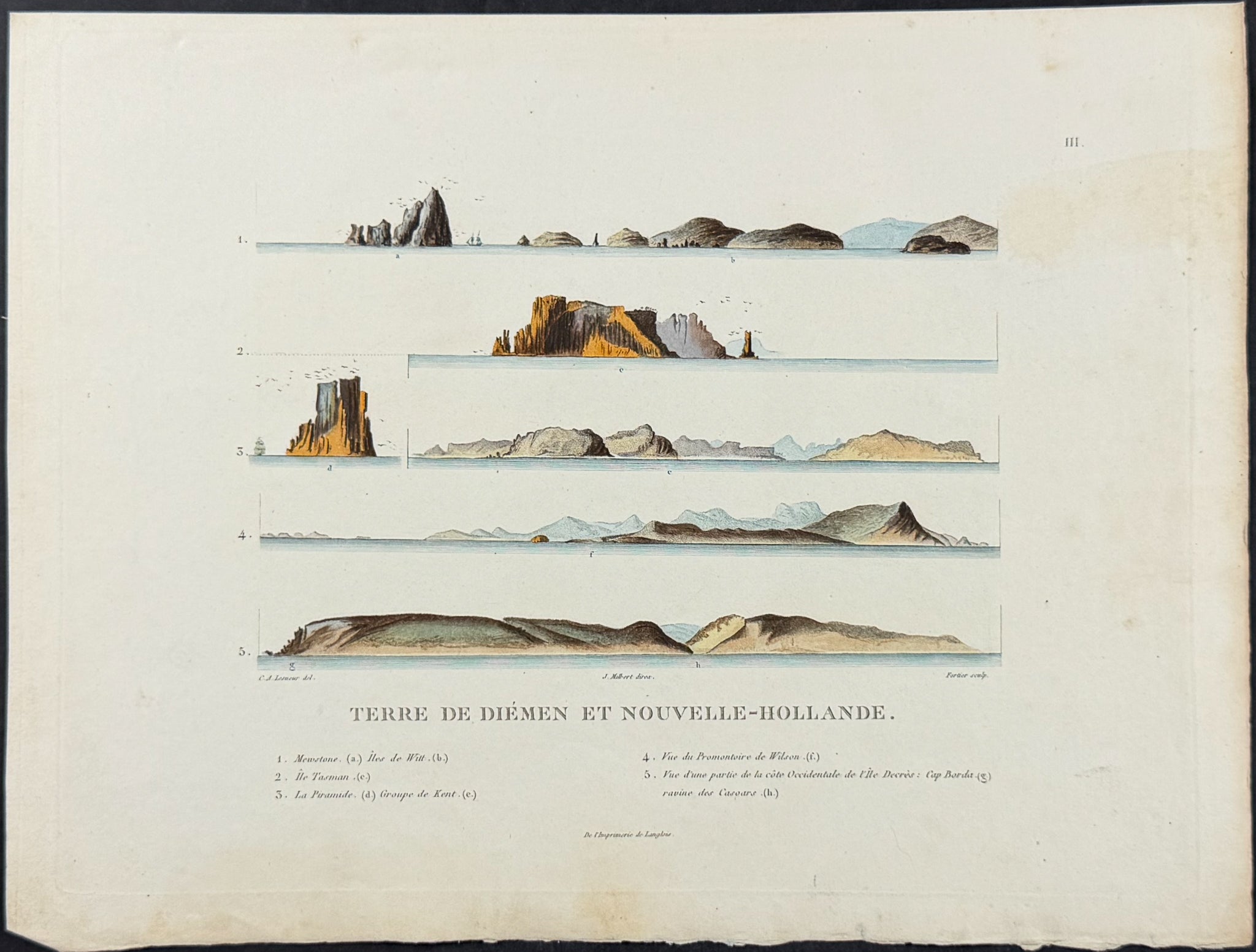 Coastlines of Australia [Australia, New Holland]