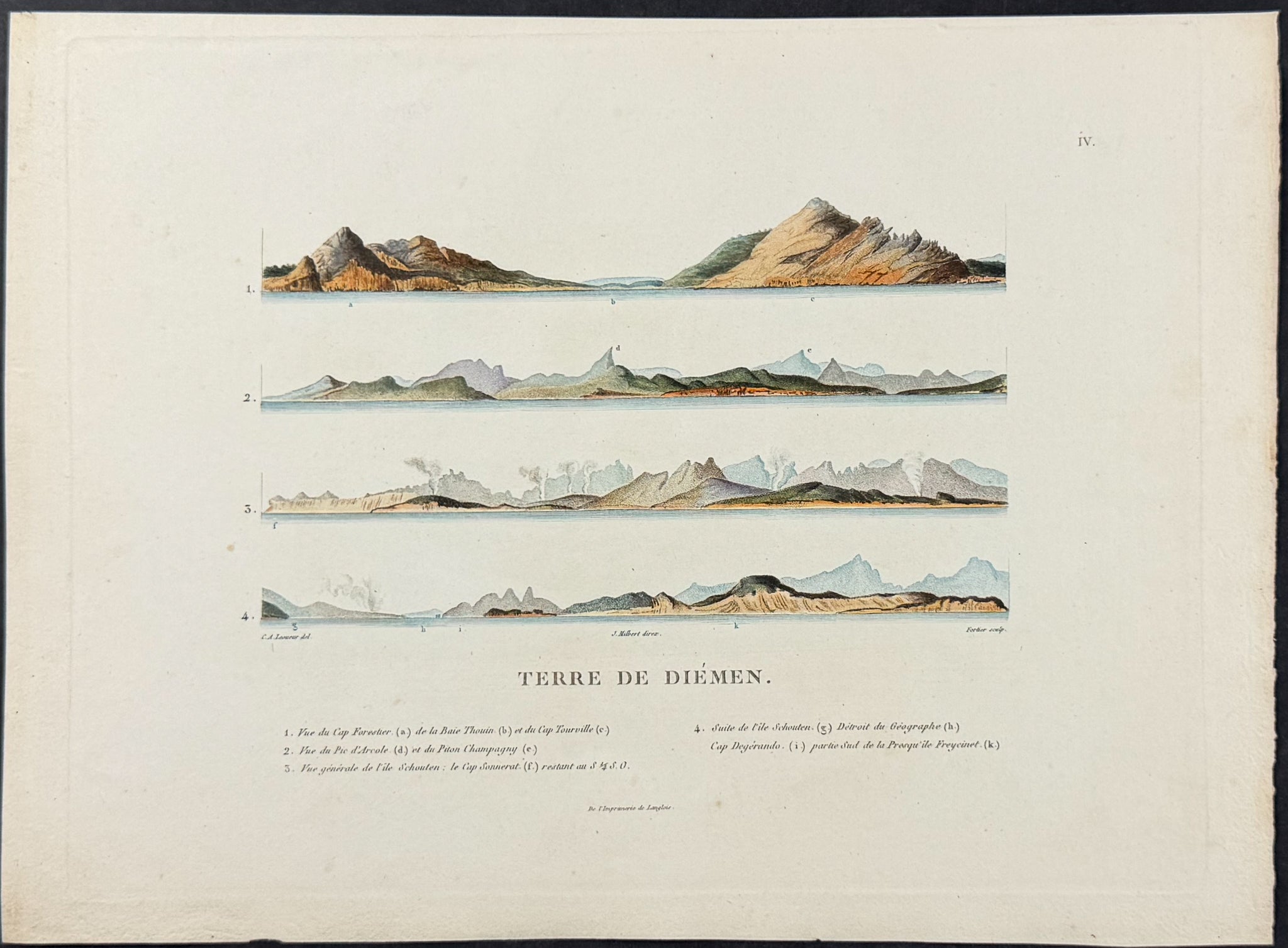 Coastlines of Australia [Australia, New Holland]