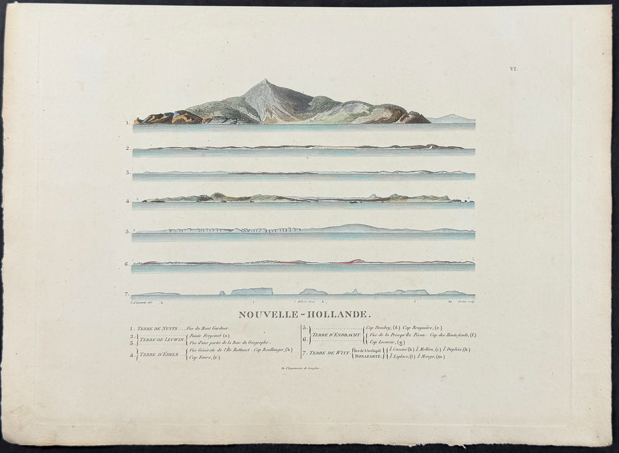 Coastlines of Australia [Australia, New Holland]