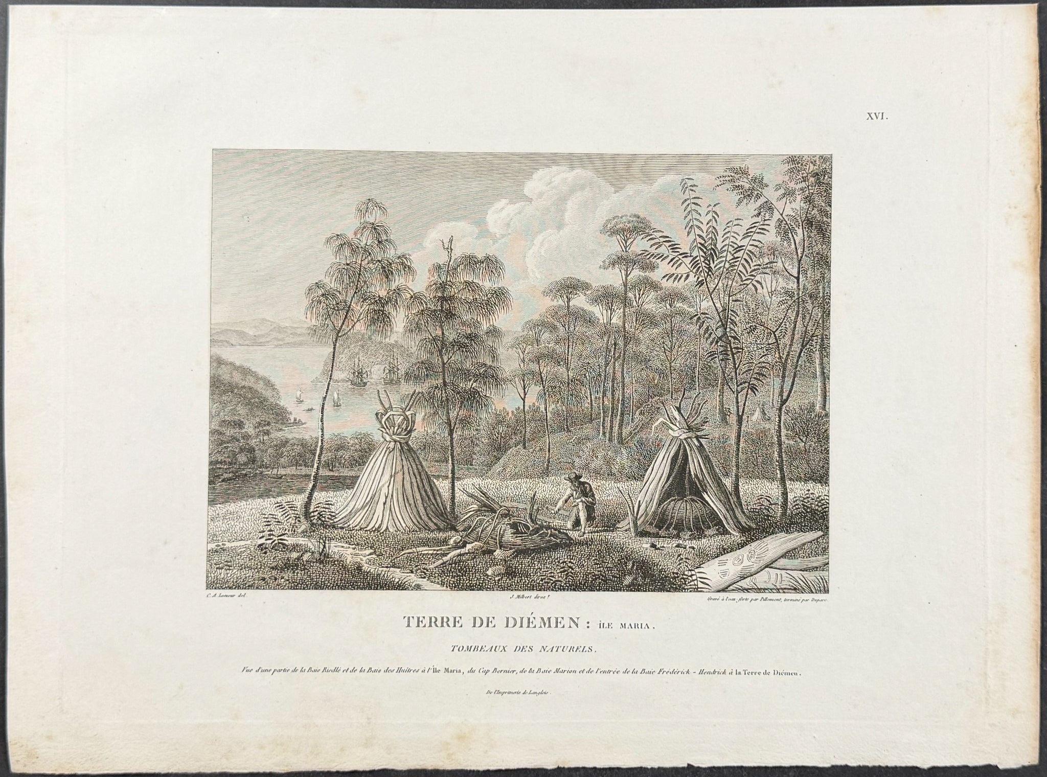 Native Australian or Aborigine Tombs or Graves
