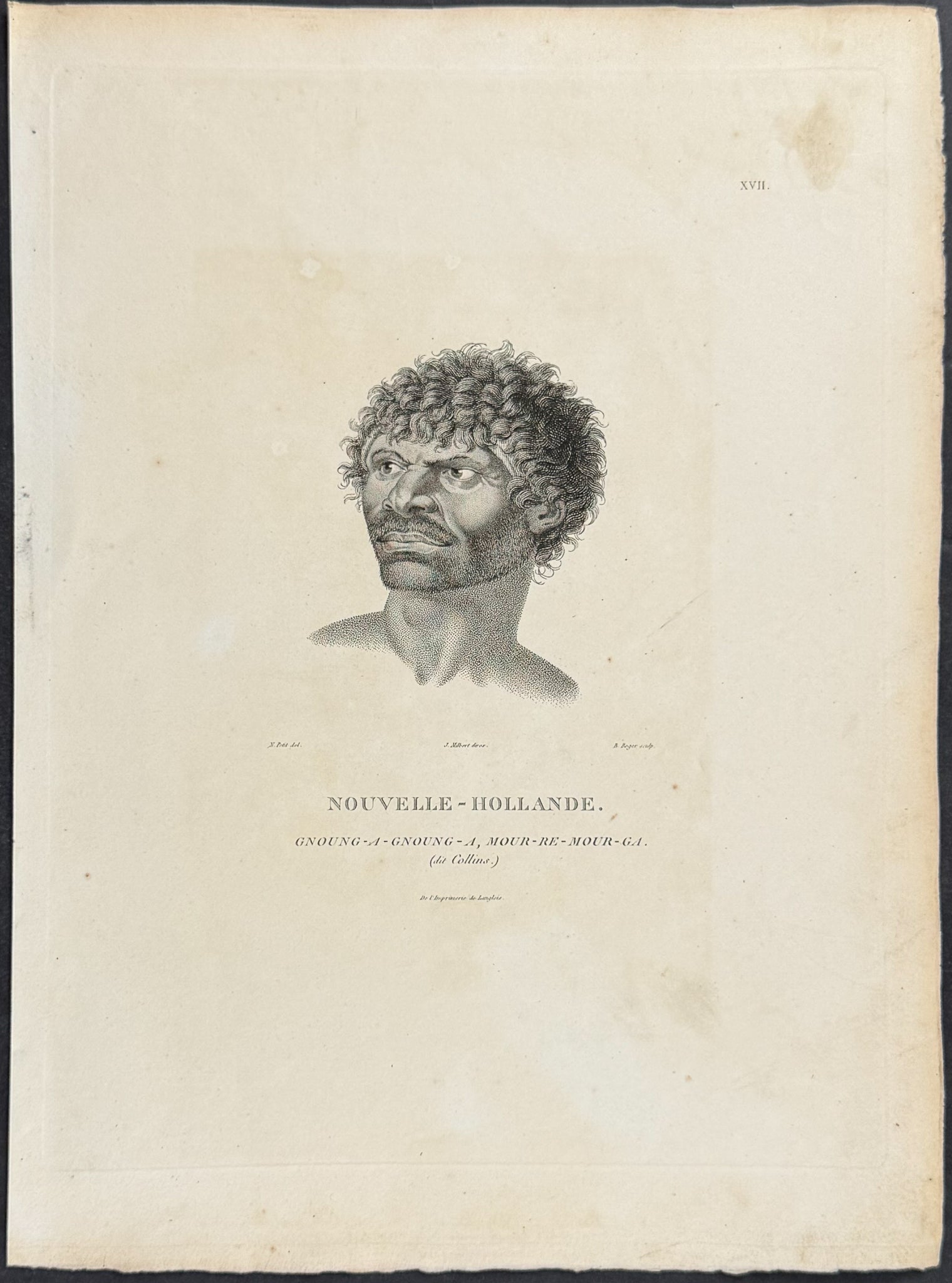 Native Australian or Aborigine: Gnoung-A-Gnoung-A, Mour-Re-Mour-Ga