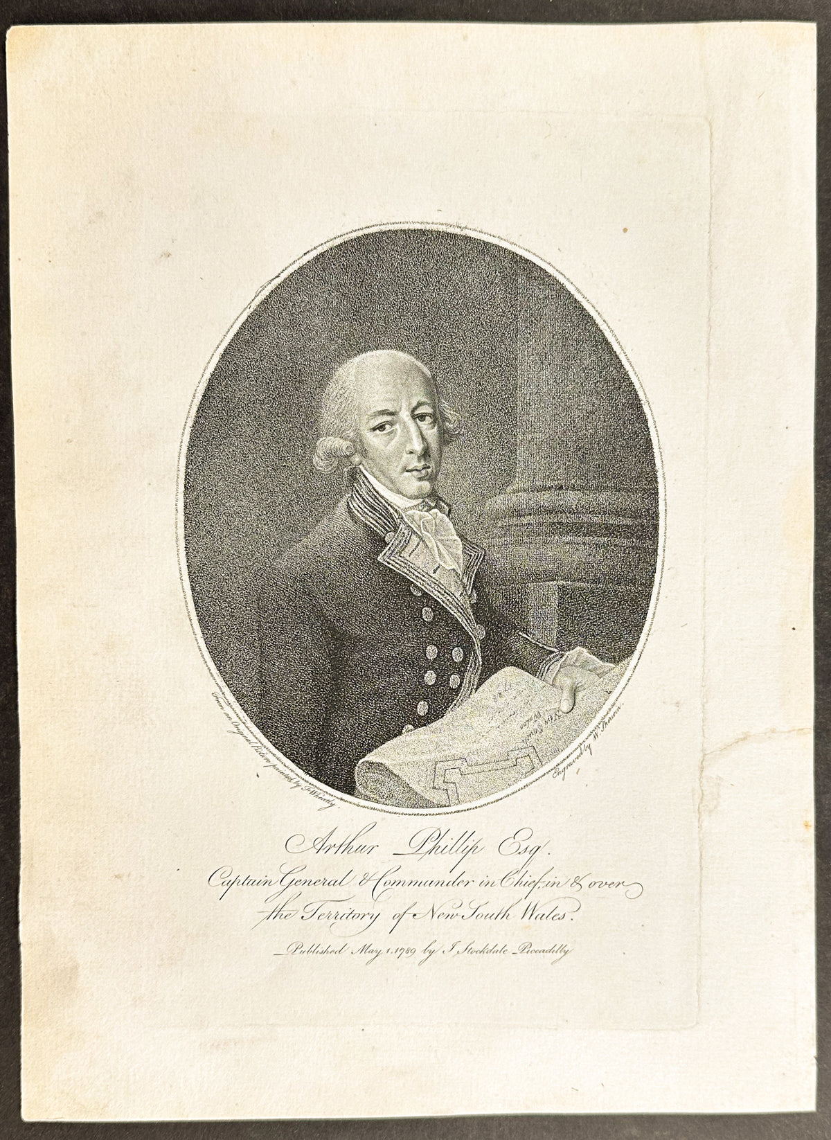 Portrait of Arthur Phillip
