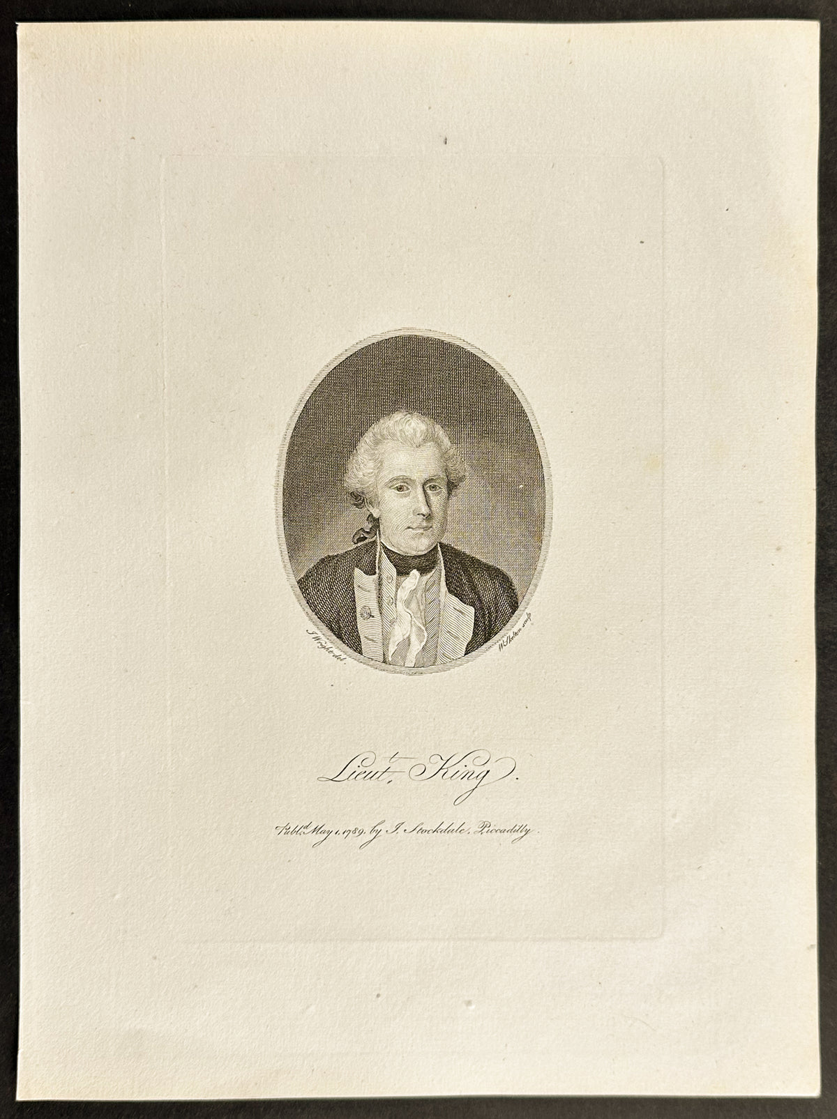 Portrait of Lieutenant King