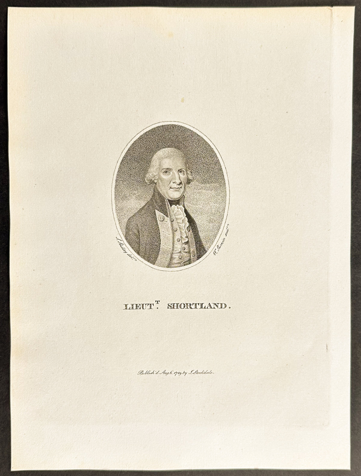 Portrait of Lieutenant Shortland