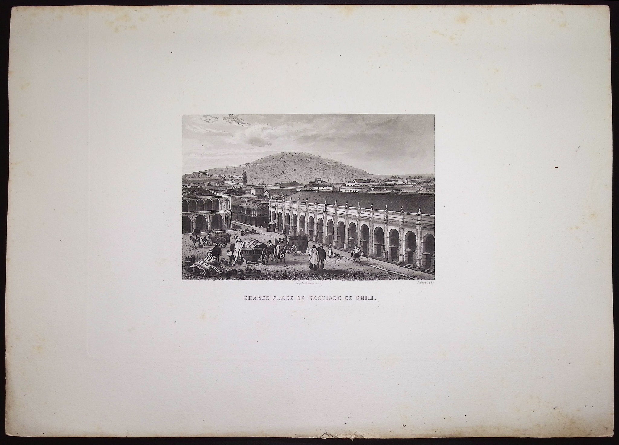Amerique Album with 27 Engravings of the Americas