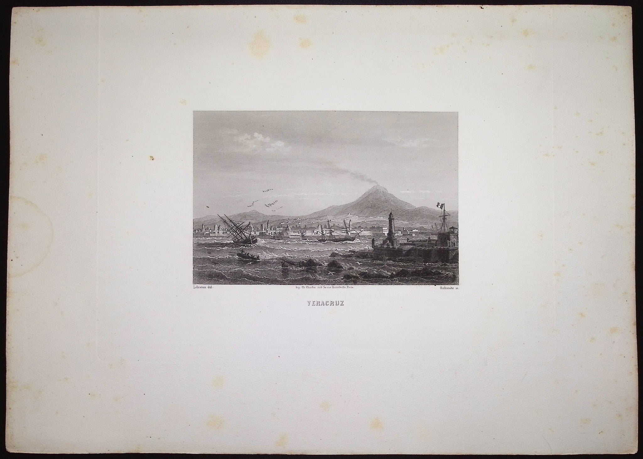Amerique Album with 27 Engravings of the Americas