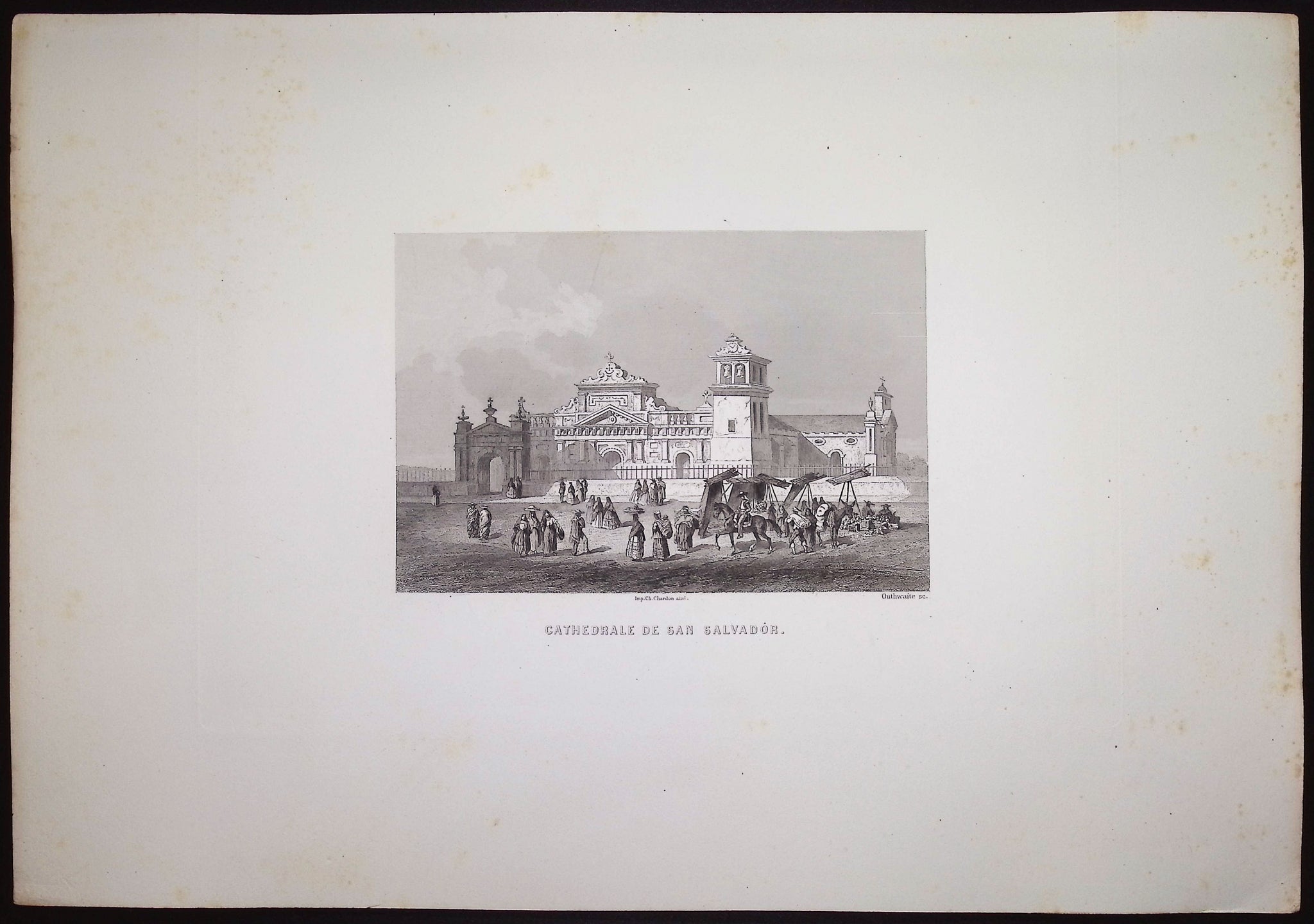 Amerique Album with 27 Engravings of the Americas