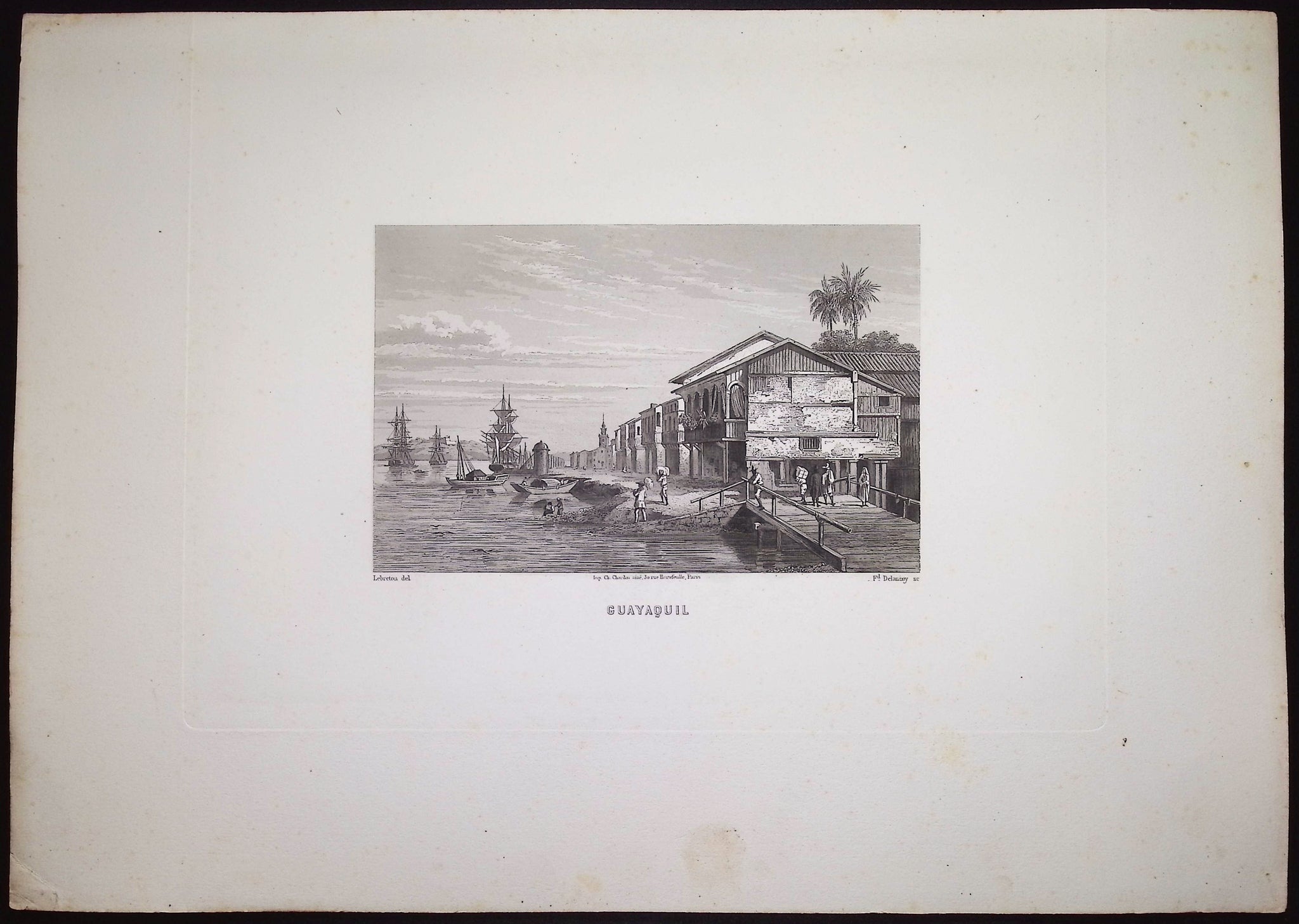 Amerique Album with 27 Engravings of the Americas