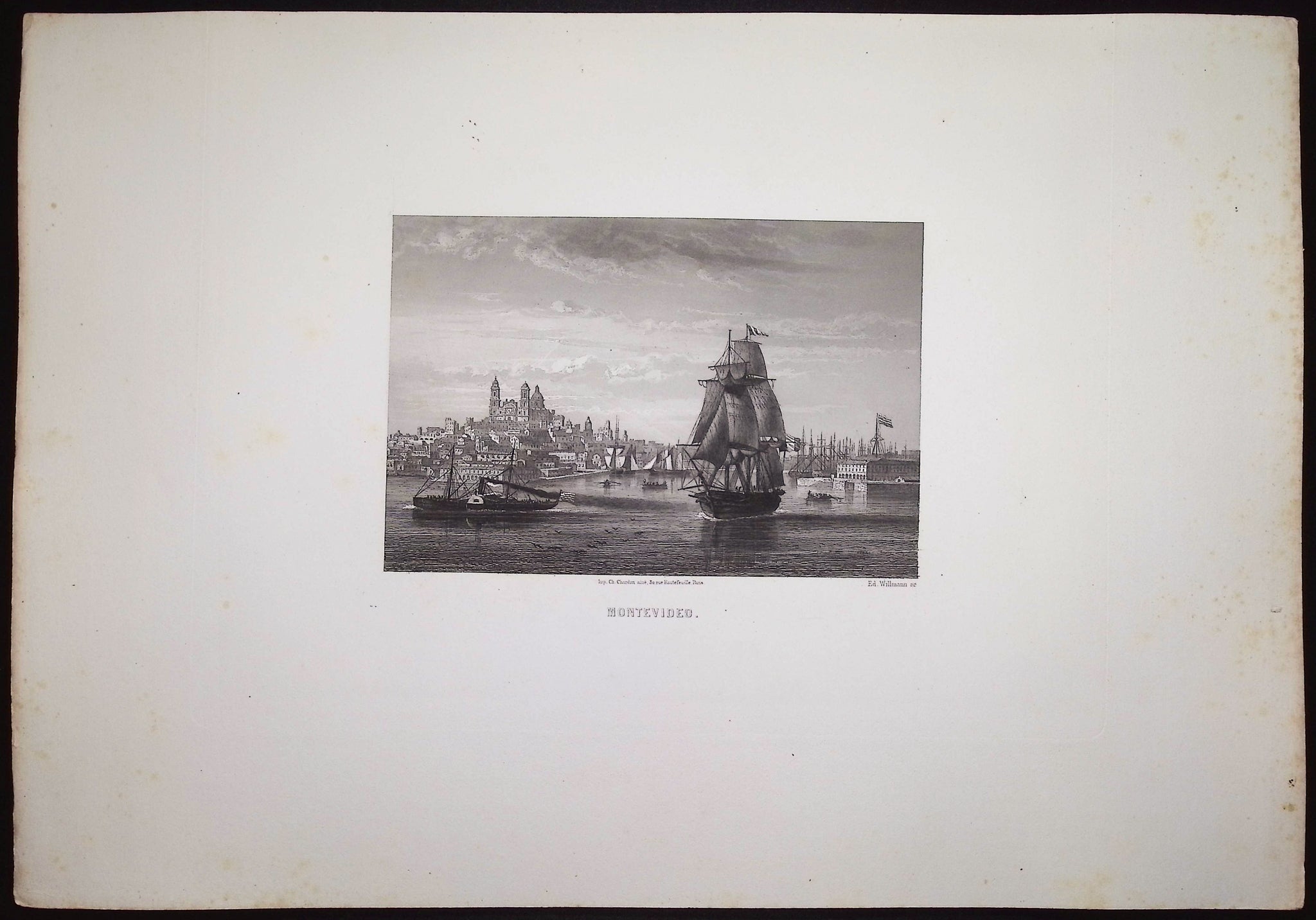 Amerique Album with 27 Engravings of the Americas
